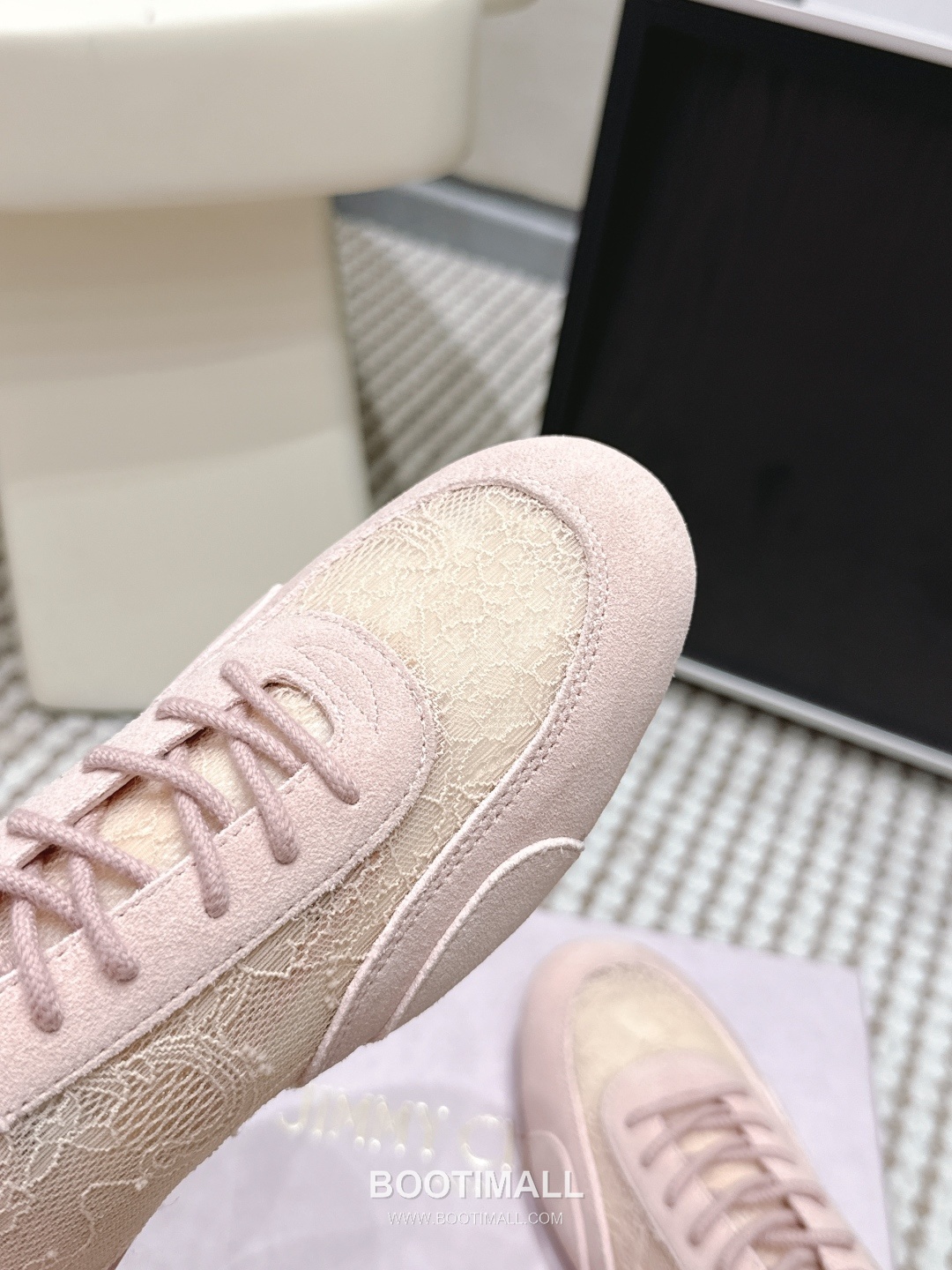 Jimmy Choo Diamond Leather Lace Chunky Sole Sneakers 지미추 다이아몬드 레더 레이스 청키솔 스니커즈 8