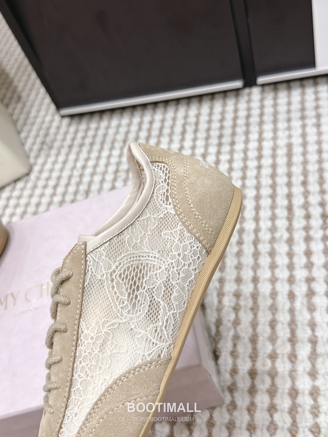 Jimmy Choo Diamond Leather Lace Chunky Sole Sneakers 지미추 다이아몬드 레더 레이스 청키솔 스니커즈 6