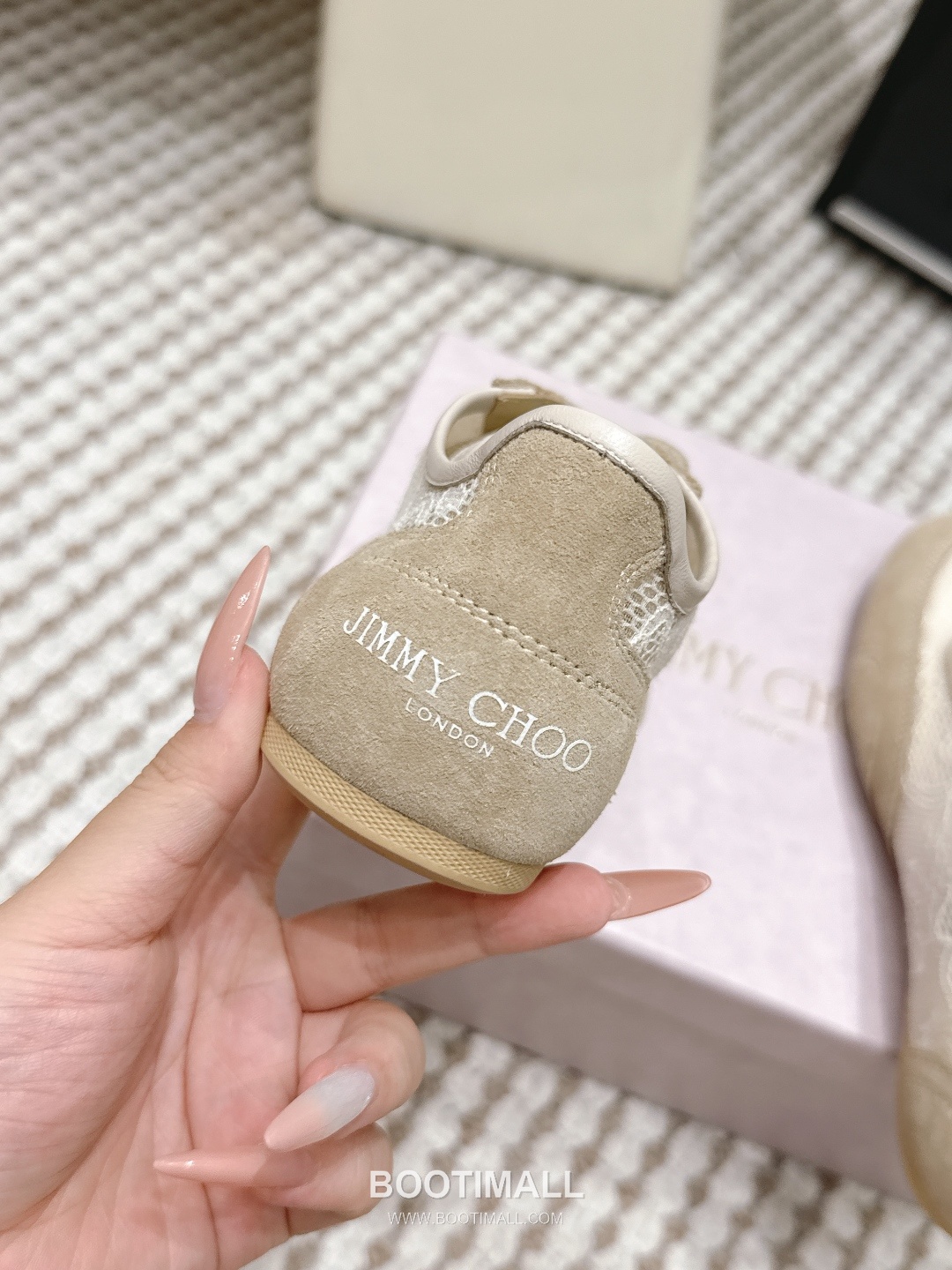 Jimmy Choo Diamond Leather Lace Chunky Sole Sneakers 지미추 다이아몬드 레더 레이스 청키솔 스니커즈 9