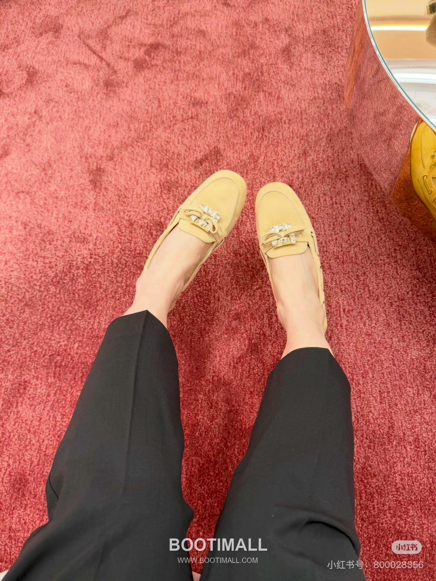 Roger Vivier Belle Vivier Leather Suede Crystal Buckle Loafer Shoes 로저 비비에 벨 비비에 레더 스웨이드 크리스탈 버클 로퍼 슈즈 5