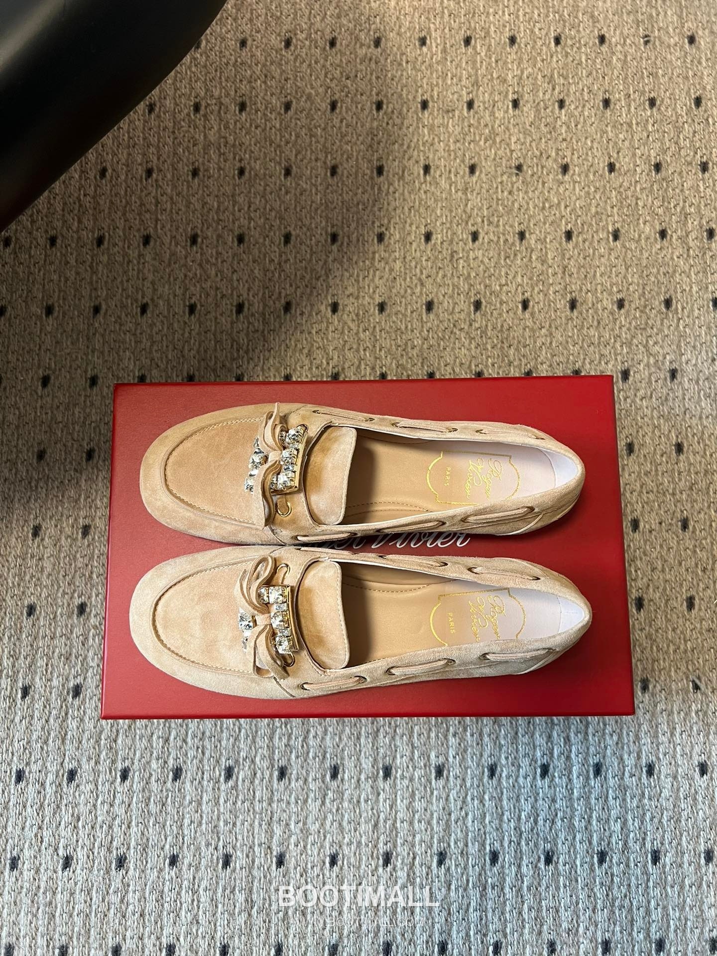 Roger Vivier Belle Vivier Leather Suede Crystal Buckle Loafer Shoes 로저 비비에 벨 비비에 레더 스웨이드 크리스탈 버클 로퍼 슈즈 6