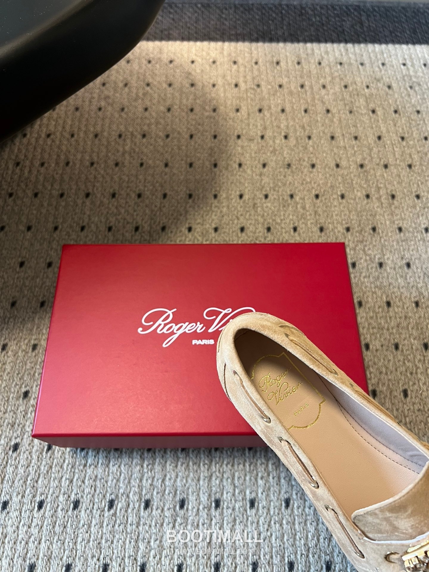 Roger Vivier Belle Vivier Leather Suede Crystal Buckle Loafer Shoes 로저 비비에 벨 비비에 레더 스웨이드 크리스탈 버클 로퍼 슈즈 8