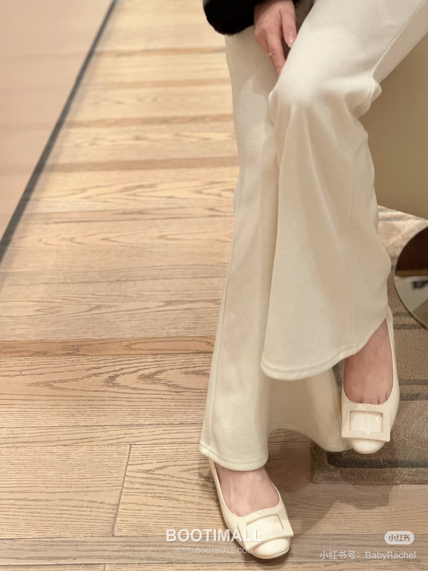 Roger Vivier Belle Vivier Patent Leather Metal Buckle Ballet Flats 로저 비비에 벨 비비에 페이턴트 레더 메탈 버클 발레 플랫 슈즈 8