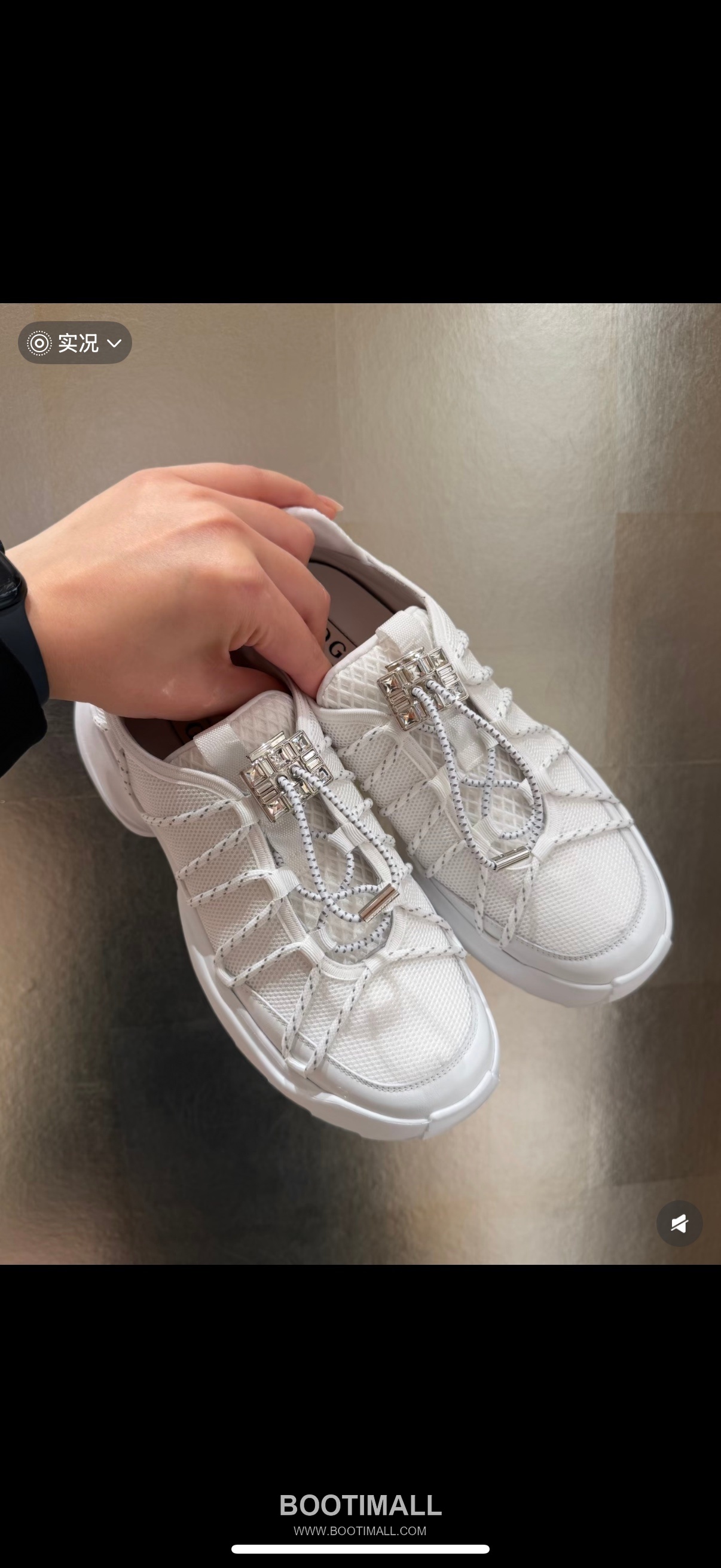 Roger Vivier Viv' Run Leather Mesh Crystal Buckle Chunky Sneakers 로저 비비에 비브 런 레더 메쉬 크리스탈 버클 청키 스니커즈 12