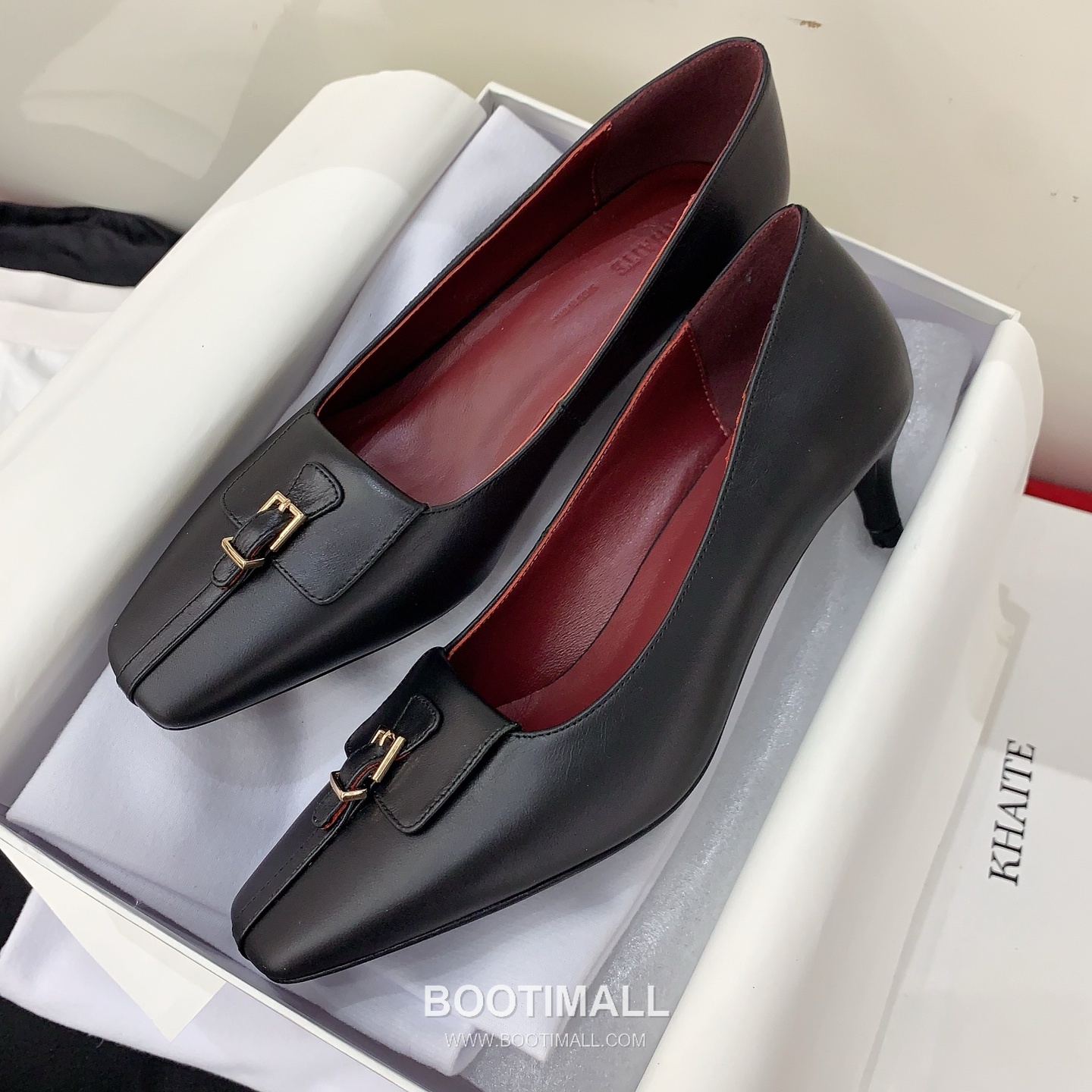 Khaite Leather Pointed Toe Heeled Pumps 카이트 레더 포인티드 토 힐 펌프스 4