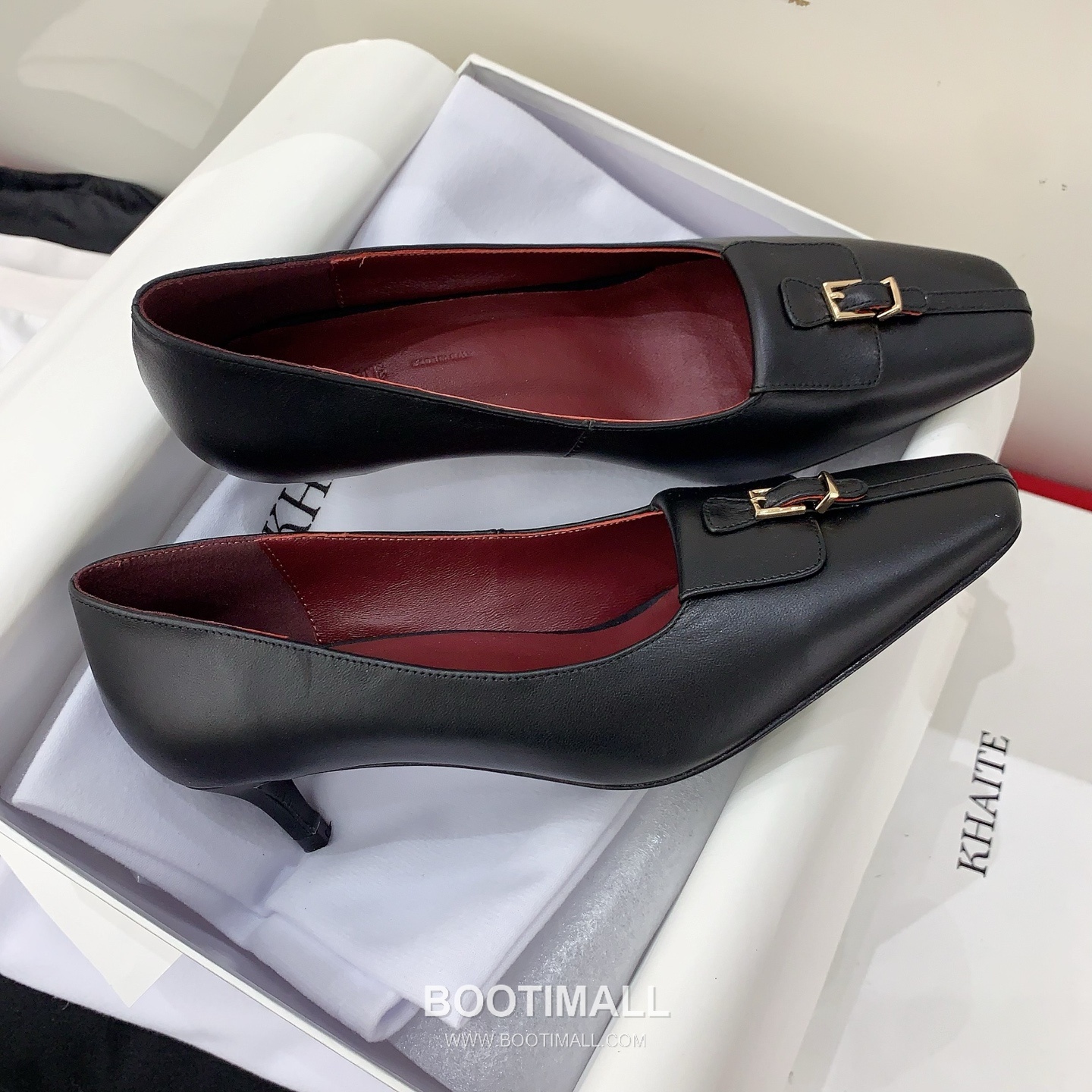 Khaite Leather Pointed Toe Heeled Pumps 카이트 레더 포인티드 토 힐 펌프스 5