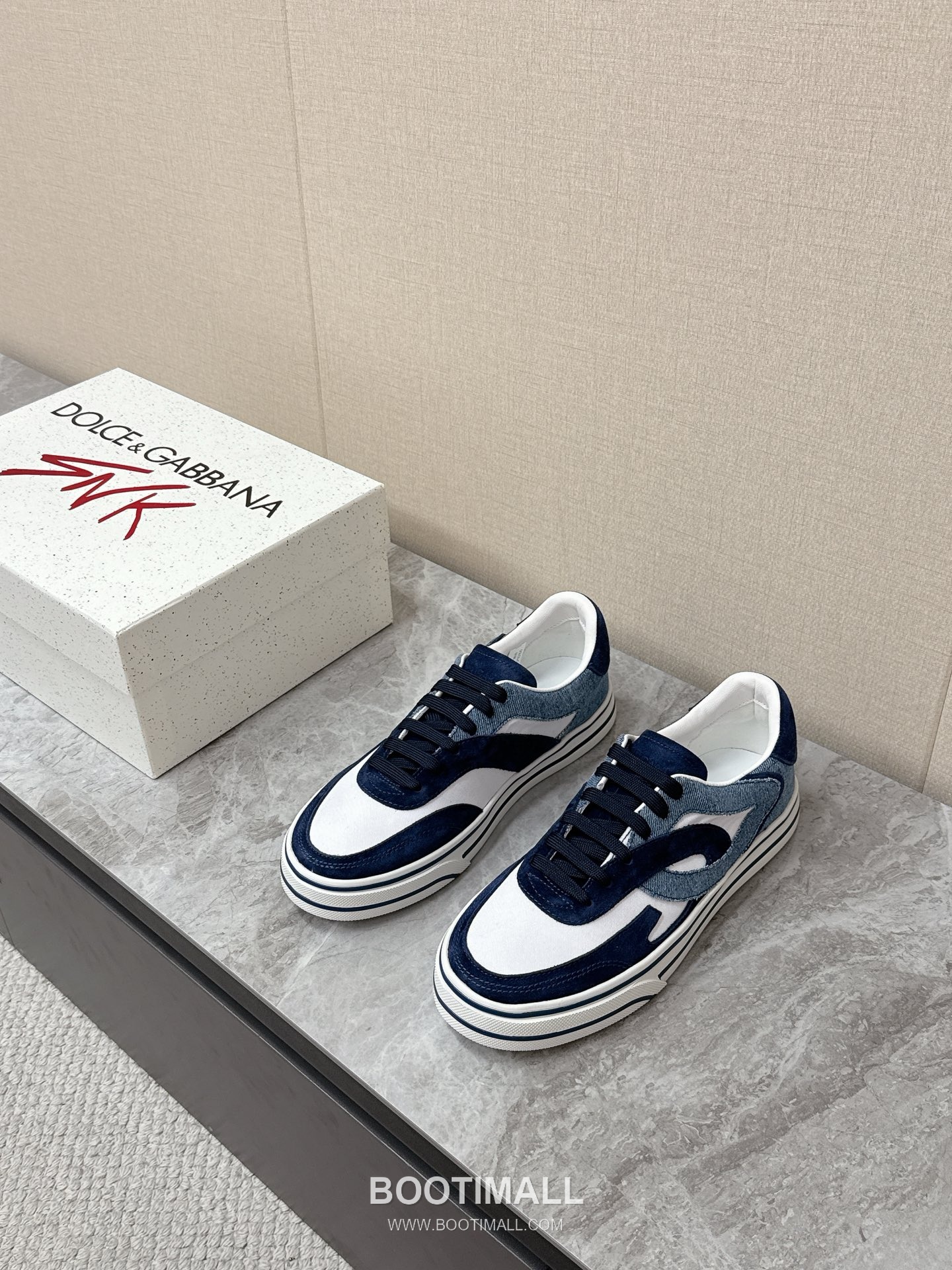 Dolce & Gabbana Space Leather Suede Mesh Chunky Sneakers 돌체앤가바나 스페이스 레더 스웨이드 메쉬 청키 스니커즈 1