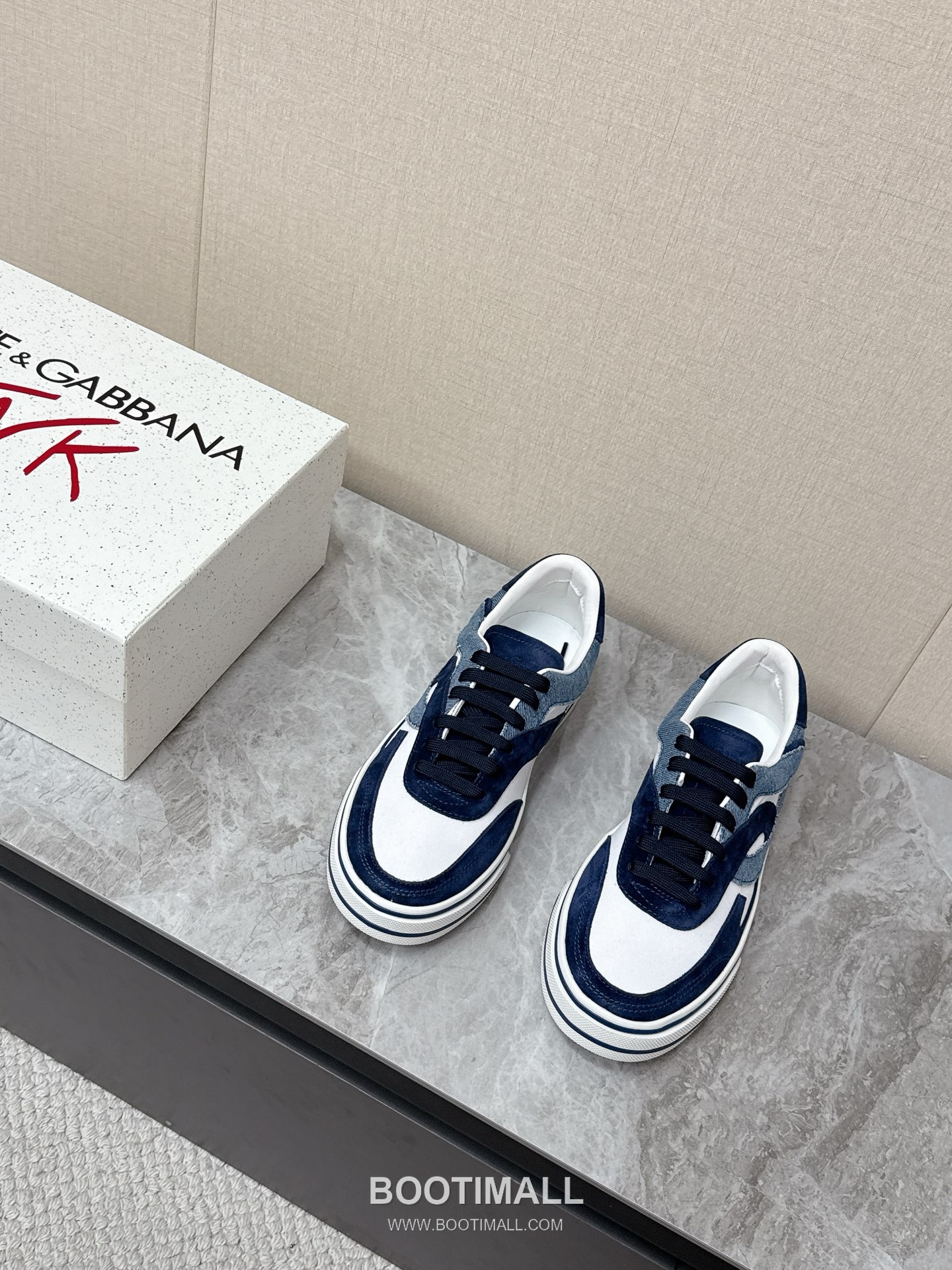 Dolce & Gabbana Space Leather Suede Mesh Chunky Sneakers 돌체앤가바나 스페이스 레더 스웨이드 메쉬 청키 스니커즈 3