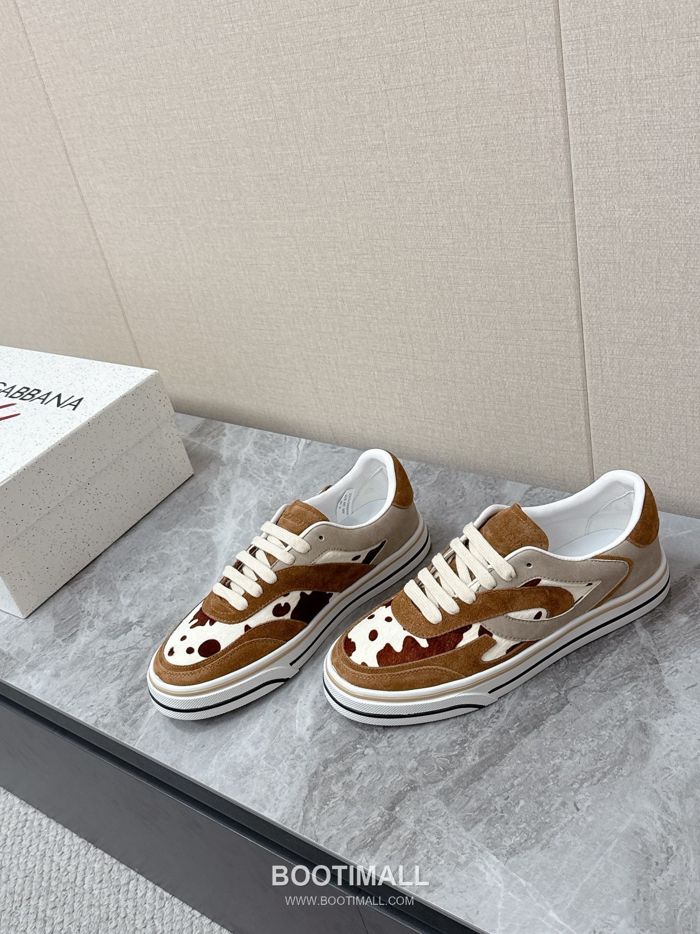 Dolce & Gabbana Space Leather Suede Mesh Chunky Sneakers 돌체앤가바나 스페이스 레더 스웨이드 메쉬 청키 스니커즈 2