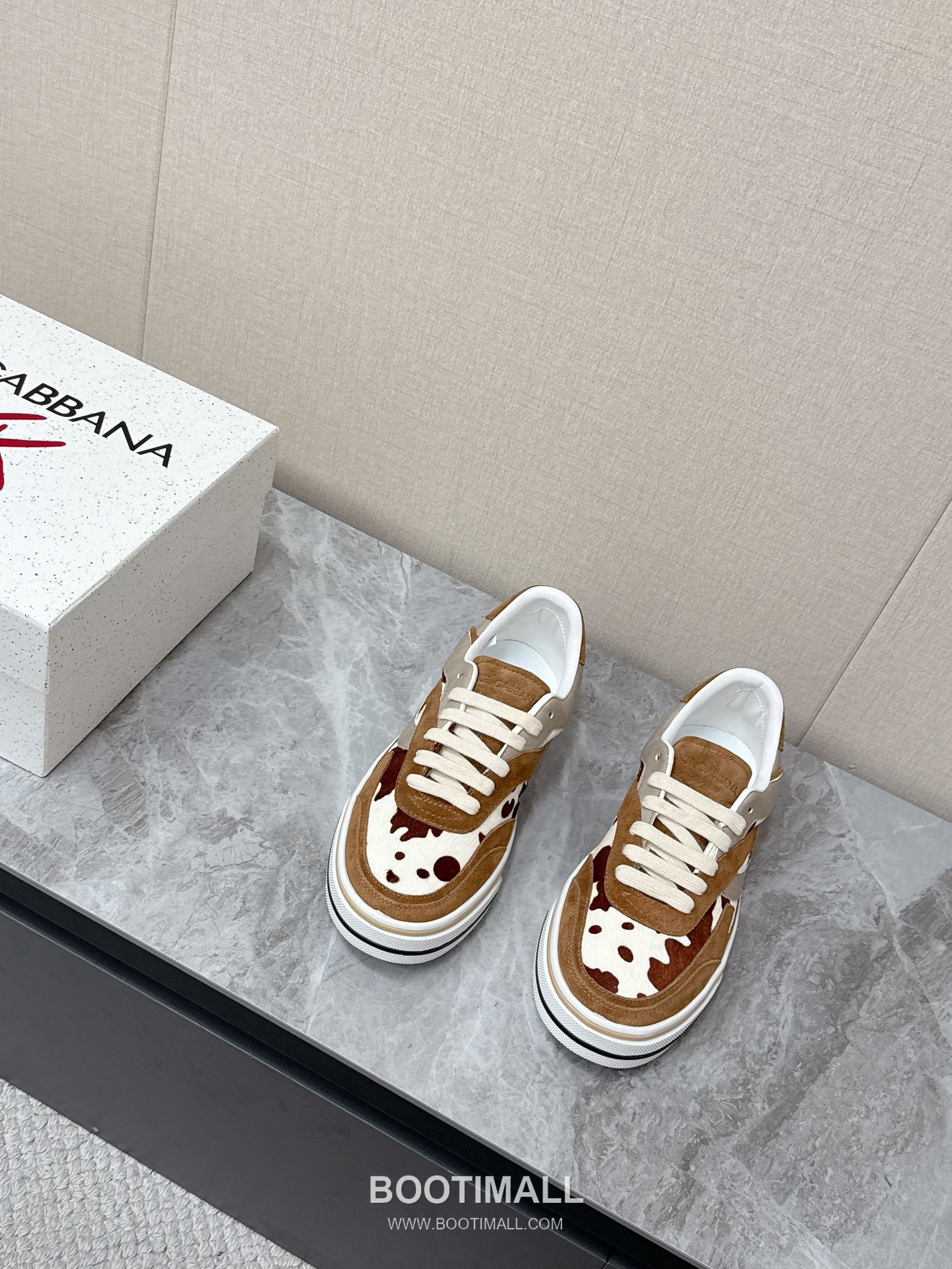 Dolce & Gabbana Space Leather Suede Mesh Chunky Sneakers 돌체앤가바나 스페이스 레더 스웨이드 메쉬 청키 스니커즈 3