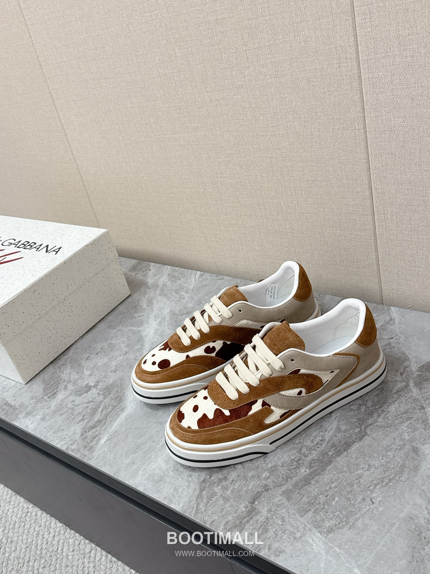 Dolce & Gabbana Space Leather Suede Mesh Chunky Sneakers 돌체앤가바나 스페이스 레더 스웨이드 메쉬 청키 스니커즈 4