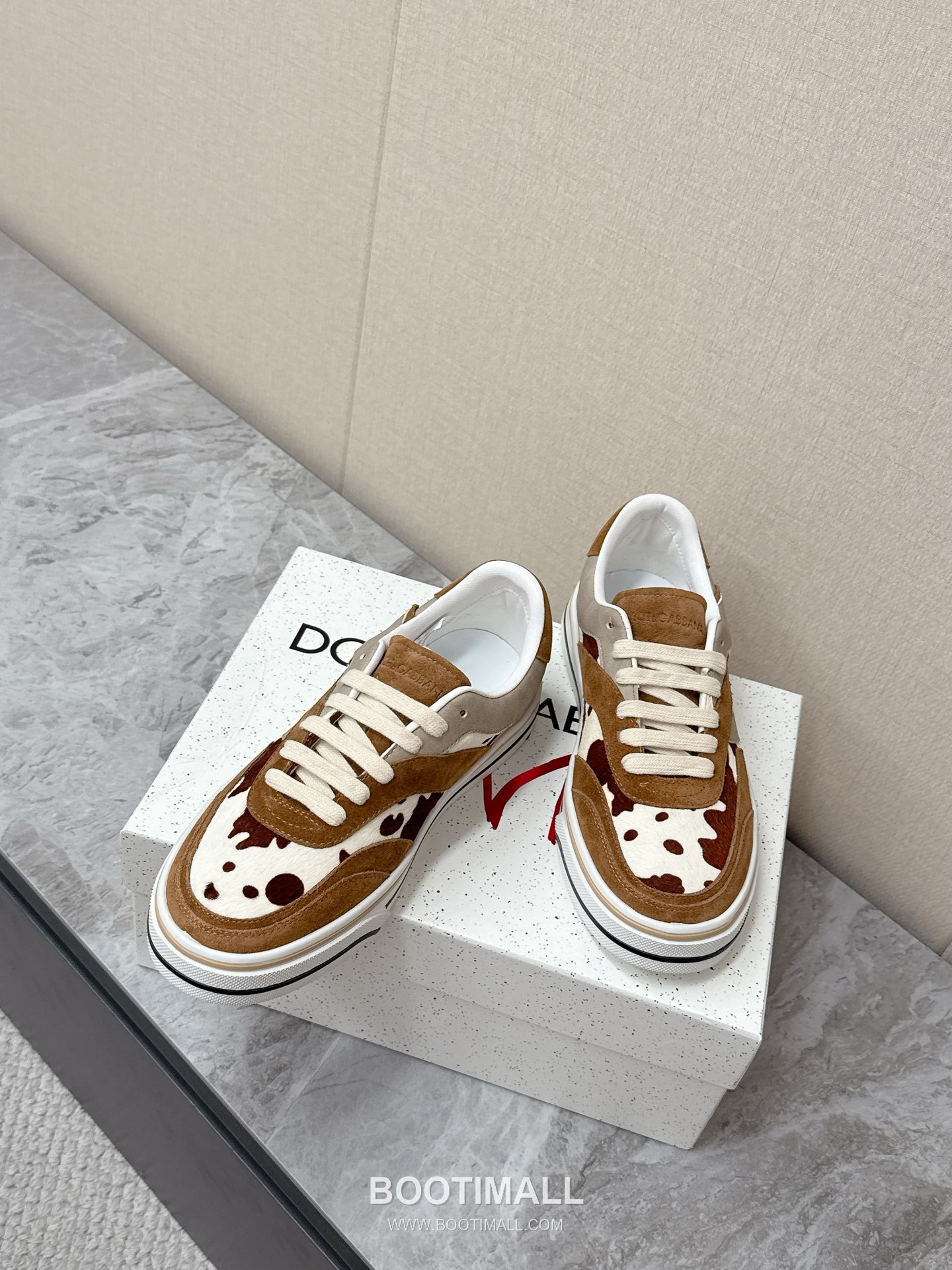 Dolce & Gabbana Space Leather Suede Mesh Chunky Sneakers 돌체앤가바나 스페이스 레더 스웨이드 메쉬 청키 스니커즈 5