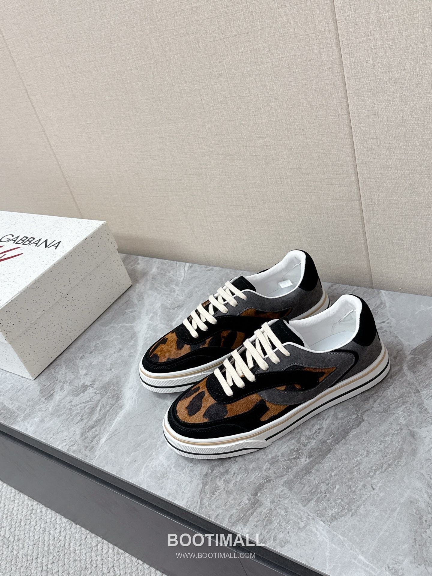 Dolce & Gabbana Space Leather Suede Mesh Chunky Sneakers 돌체앤가바나 스페이스 레더 스웨이드 메쉬 청키 스니커즈 4