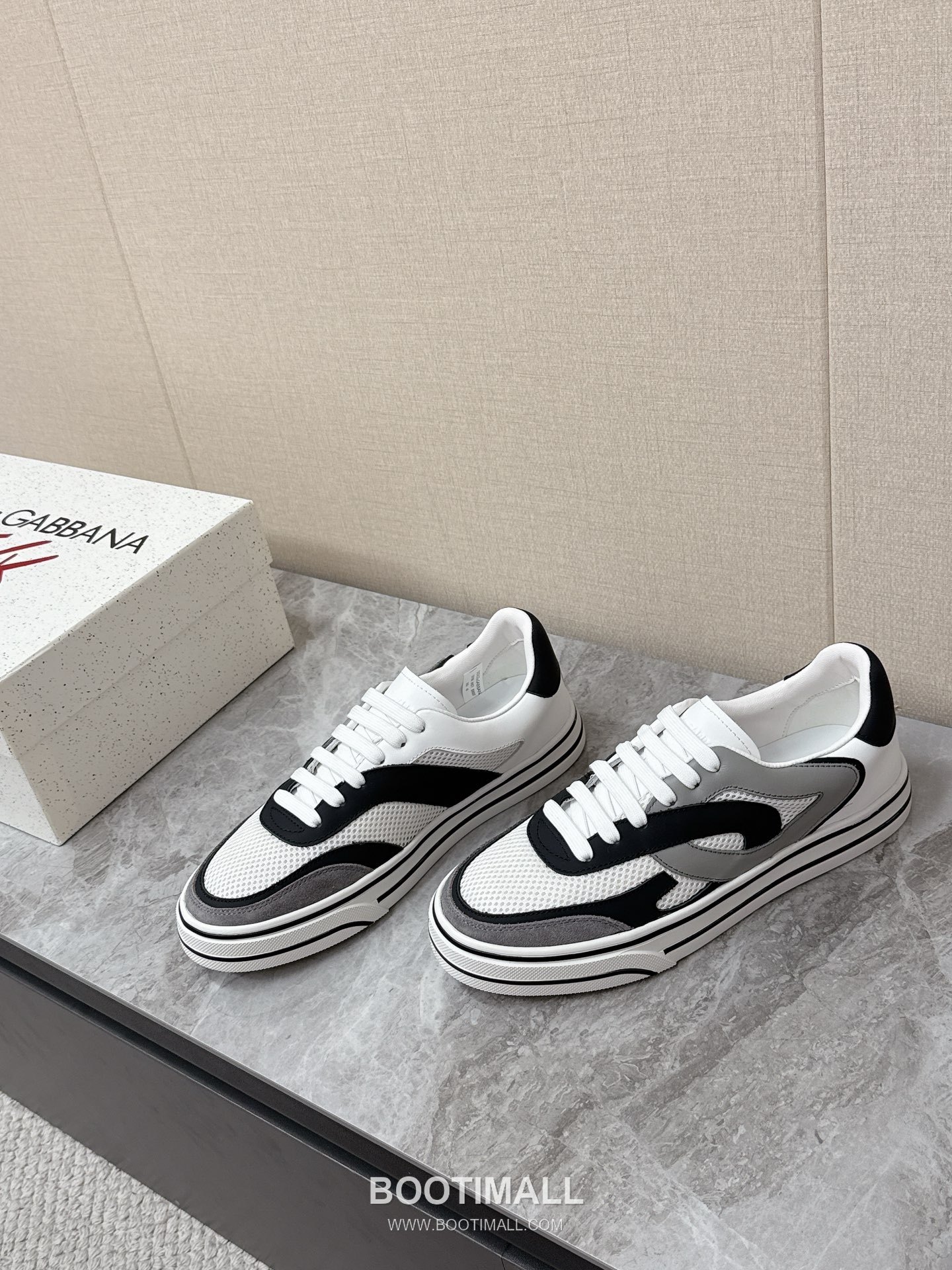 Dolce & Gabbana Space Leather Suede Mesh Chunky Sneakers 돌체앤가바나 스페이스 레더 스웨이드 메쉬 청키 스니커즈 2