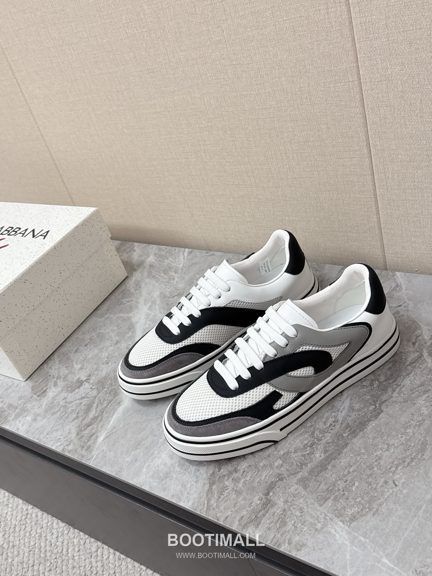 Dolce & Gabbana Space Leather Suede Mesh Chunky Sneakers 돌체앤가바나 스페이스 레더 스웨이드 메쉬 청키 스니커즈 4