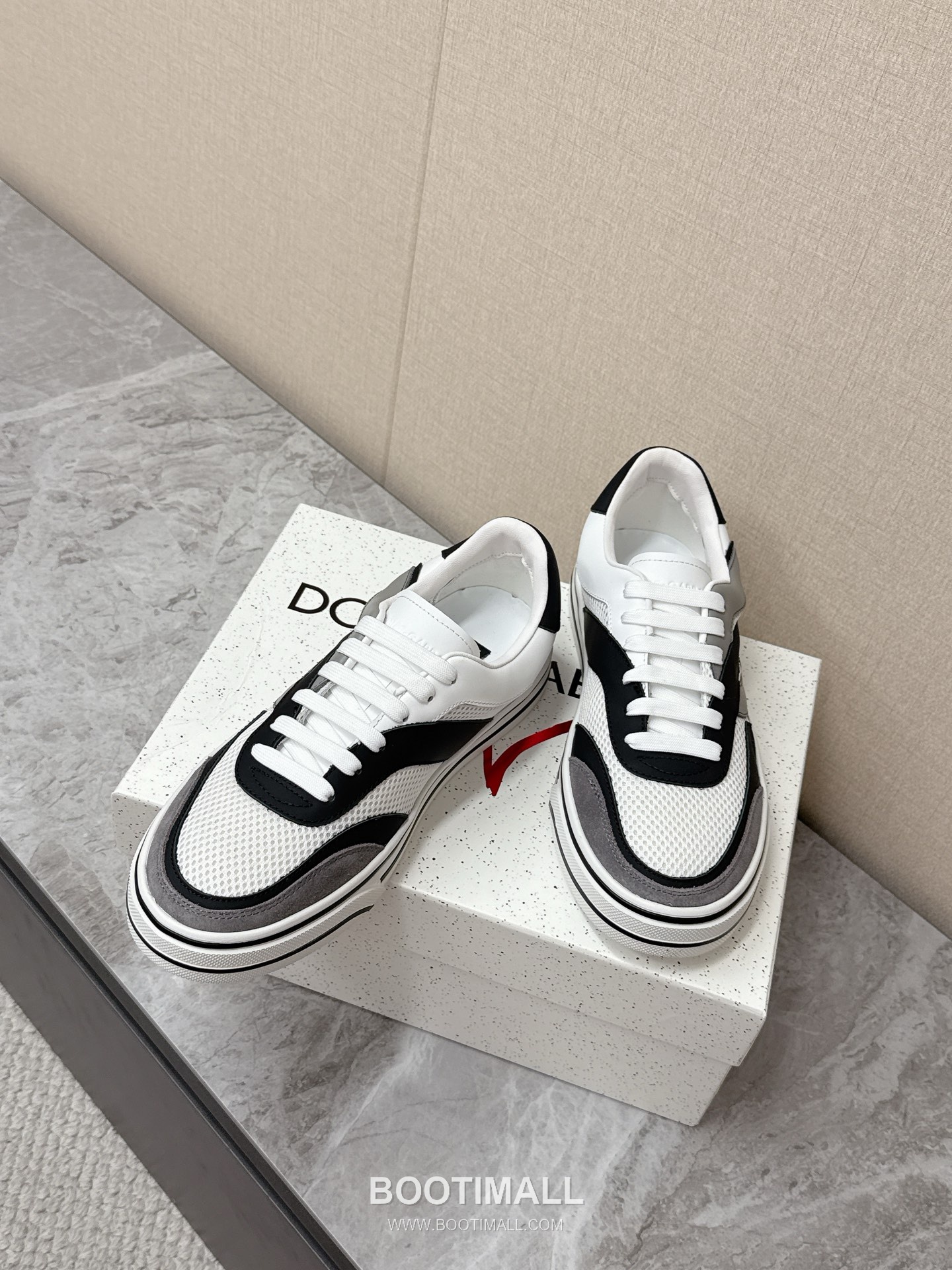 Dolce & Gabbana Space Leather Suede Mesh Chunky Sneakers 돌체앤가바나 스페이스 레더 스웨이드 메쉬 청키 스니커즈 5