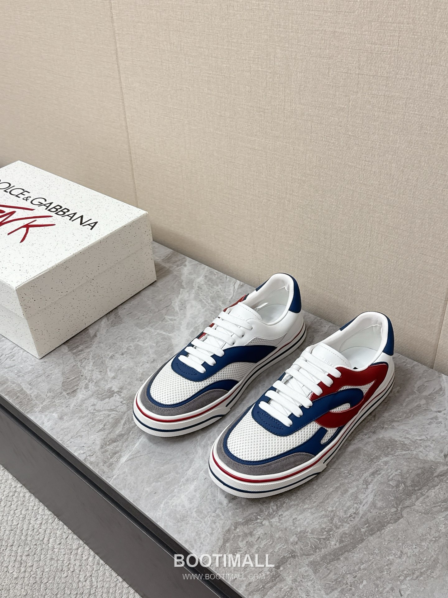 Dolce & Gabbana Space Leather Suede Mesh Chunky Sneakers 돌체앤가바나 스페이스 레더 스웨이드 메쉬 청키 스니커즈 1