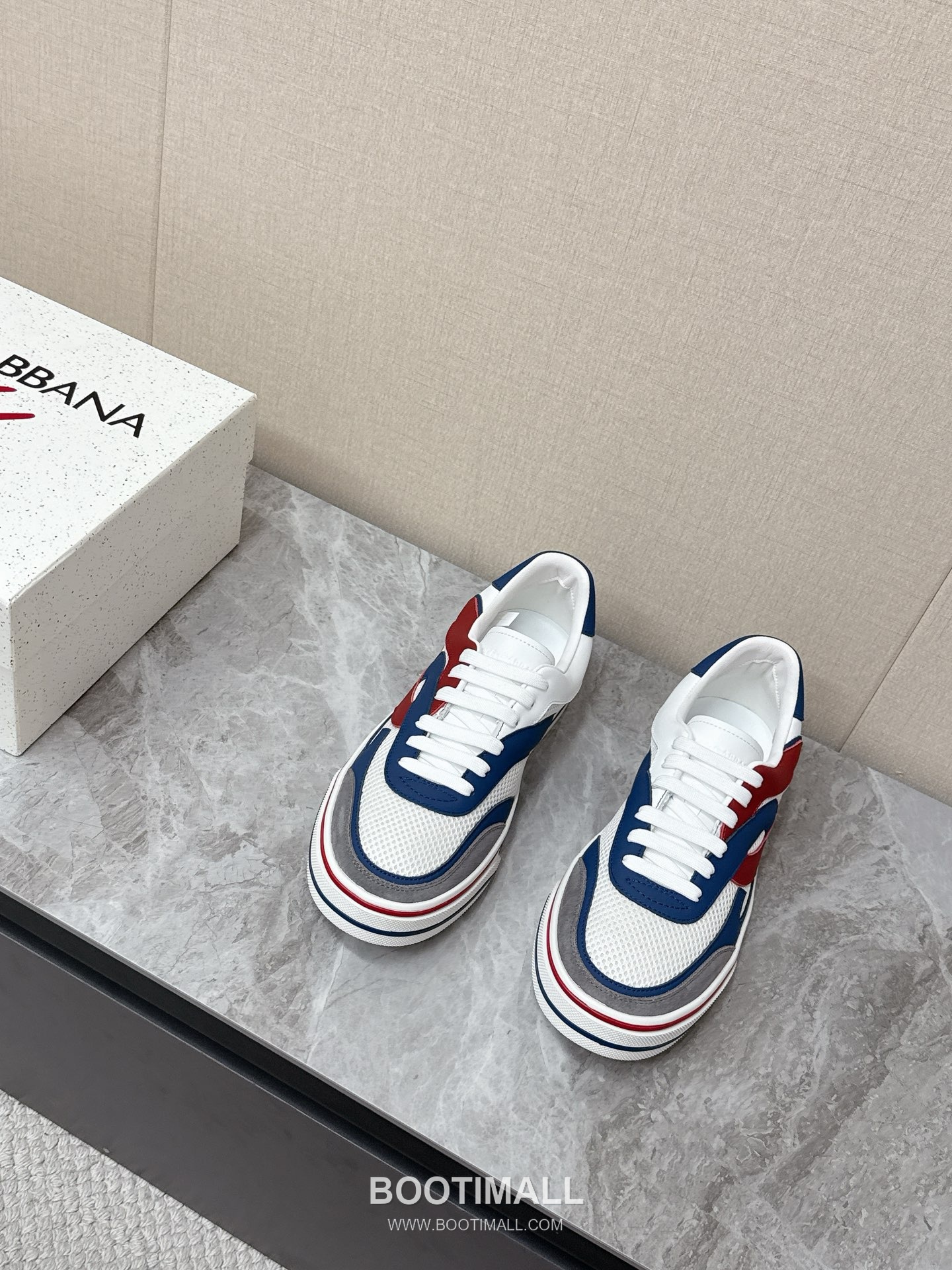 Dolce & Gabbana Space Leather Suede Mesh Chunky Sneakers 돌체앤가바나 스페이스 레더 스웨이드 메쉬 청키 스니커즈 3