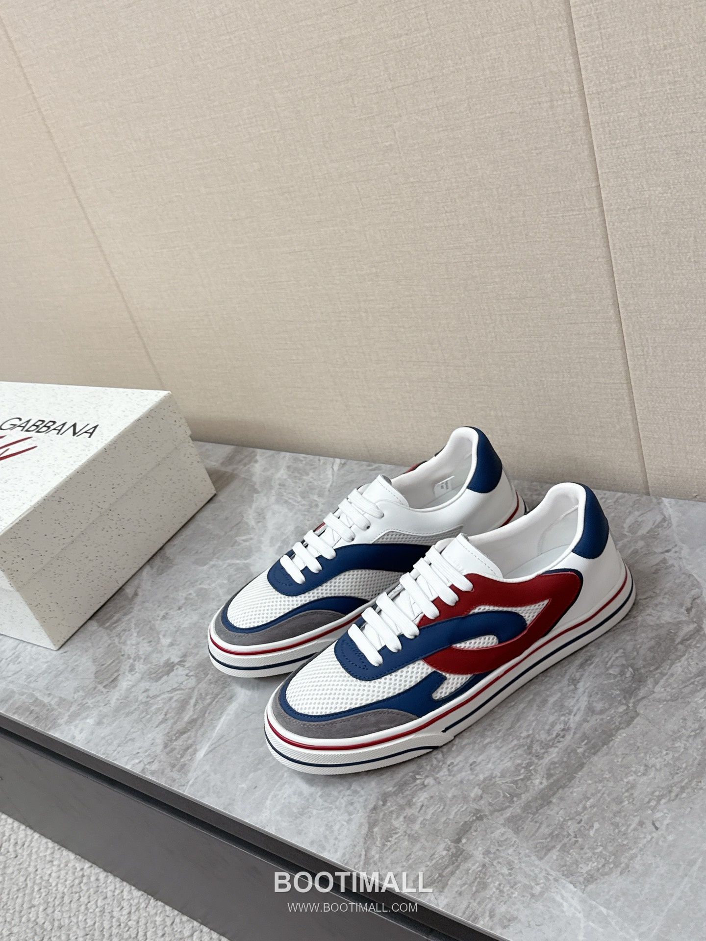 Dolce & Gabbana Space Leather Suede Mesh Chunky Sneakers 돌체앤가바나 스페이스 레더 스웨이드 메쉬 청키 스니커즈 4