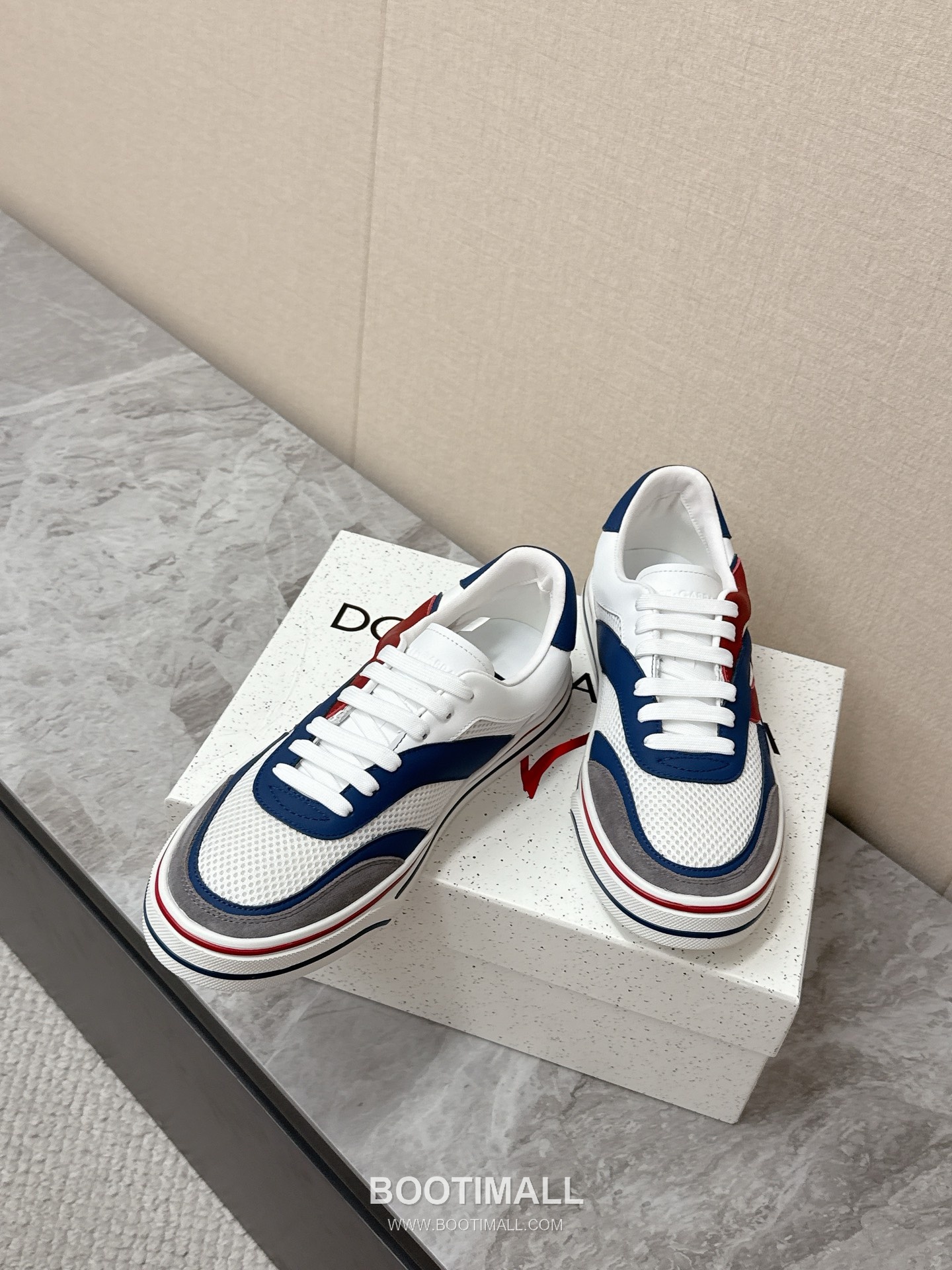 Dolce & Gabbana Space Leather Suede Mesh Chunky Sneakers 돌체앤가바나 스페이스 레더 스웨이드 메쉬 청키 스니커즈 5