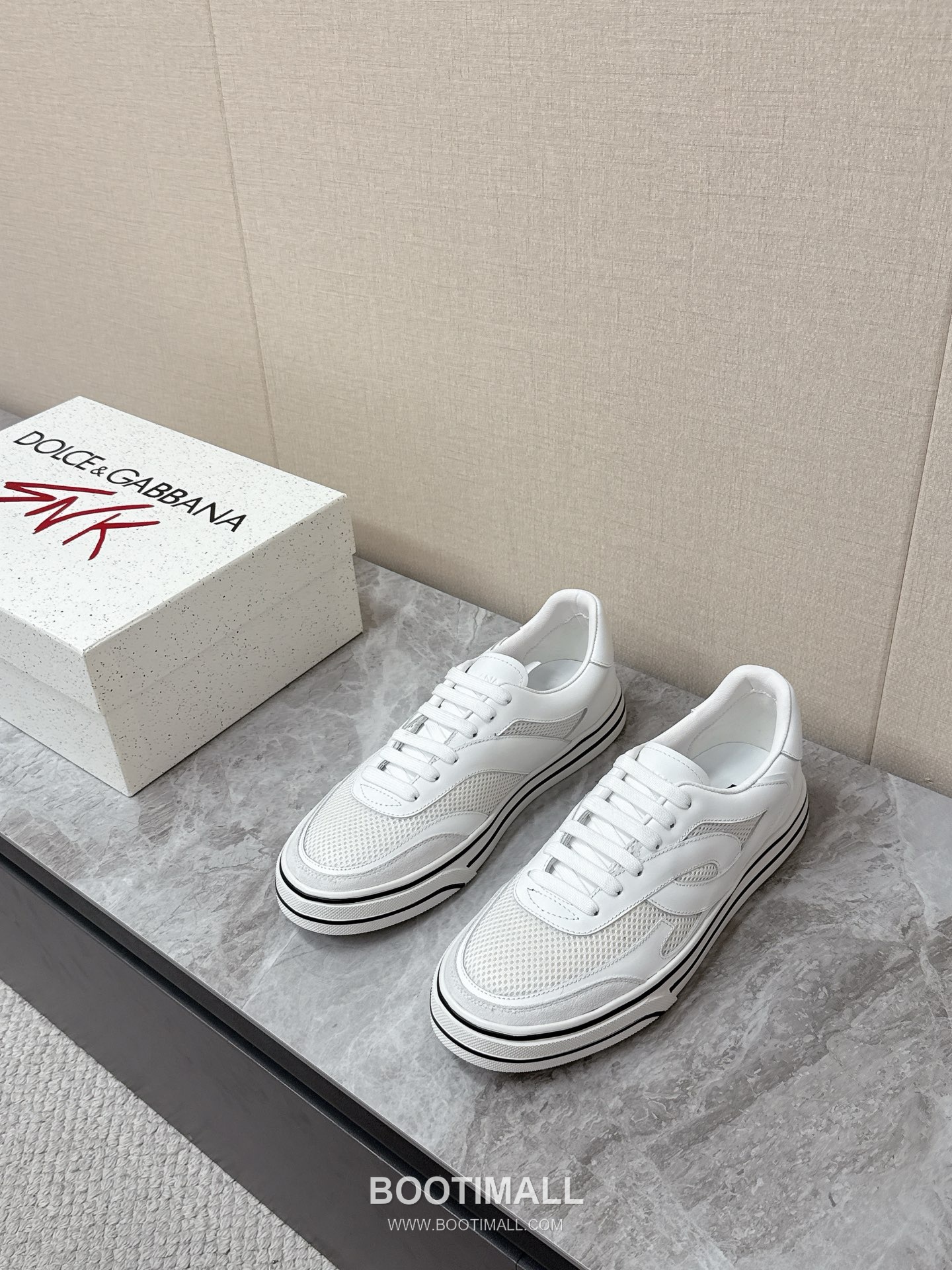 Dolce & Gabbana Space Leather Suede Mesh Chunky Sneakers 돌체앤가바나 스페이스 레더 스웨이드 메쉬 청키 스니커즈 1