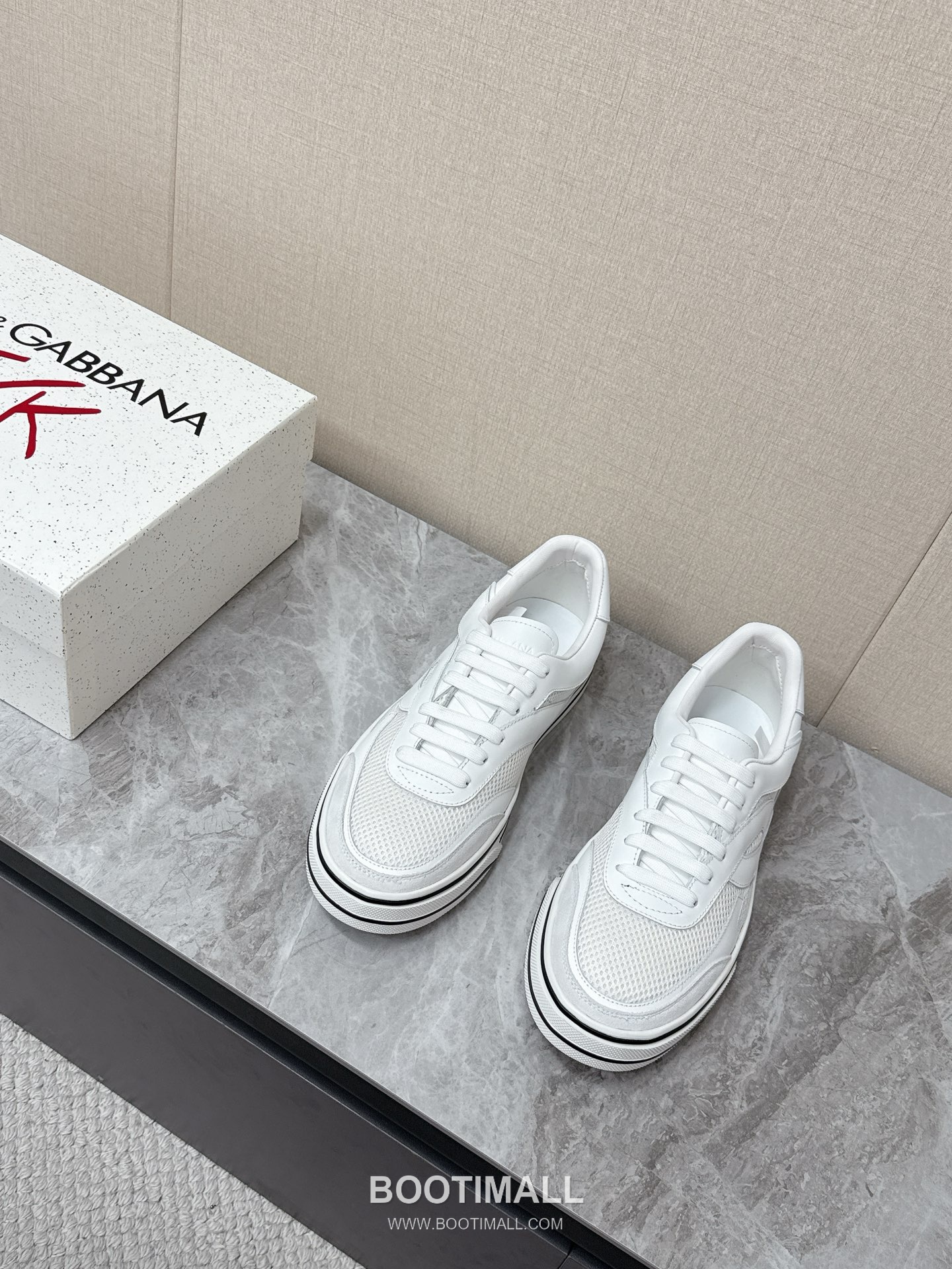 Dolce & Gabbana Space Leather Suede Mesh Chunky Sneakers 돌체앤가바나 스페이스 레더 스웨이드 메쉬 청키 스니커즈 3