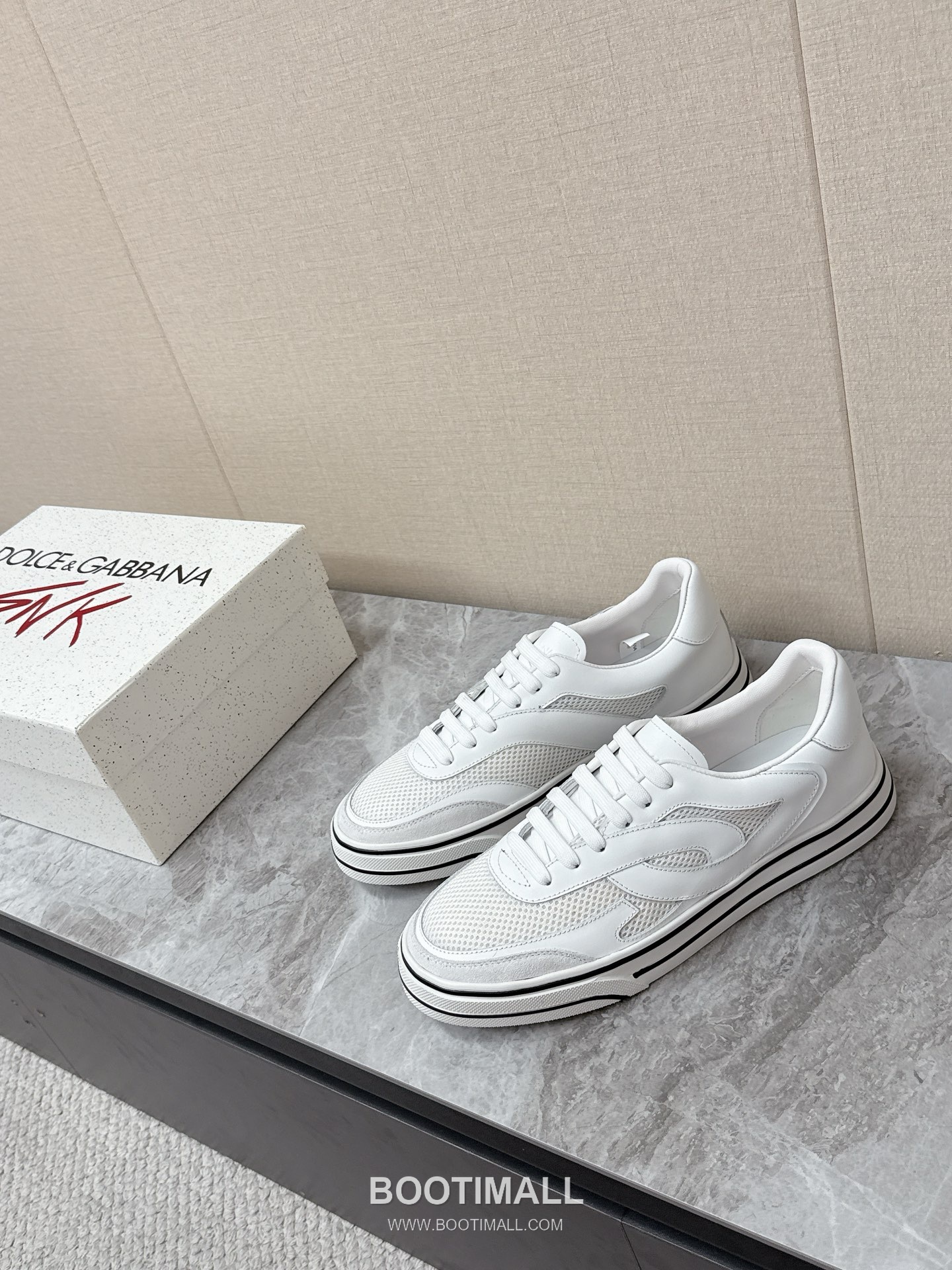 Dolce & Gabbana Space Leather Suede Mesh Chunky Sneakers 돌체앤가바나 스페이스 레더 스웨이드 메쉬 청키 스니커즈 4