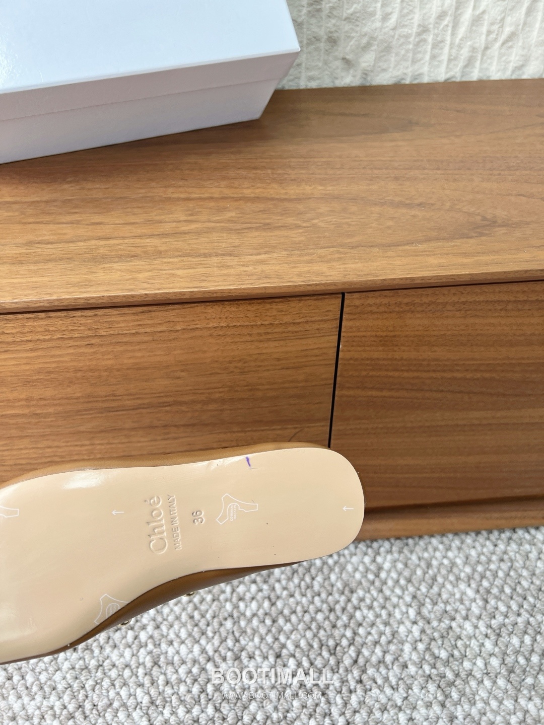 Chloé Leather Studded Ballet Flats 끌로에 레더 스터드 발레 플랫 슈즈 9