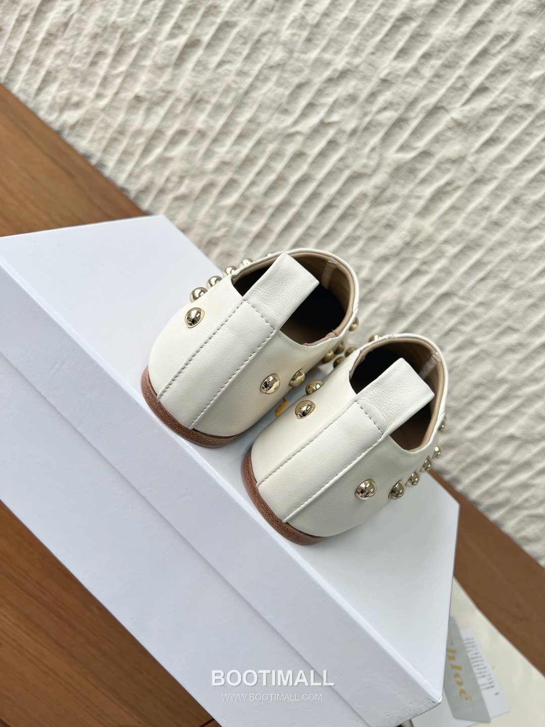 Chloé Leather Studded Ballet Flats 끌로에 레더 스터드 발레 플랫 슈즈 6