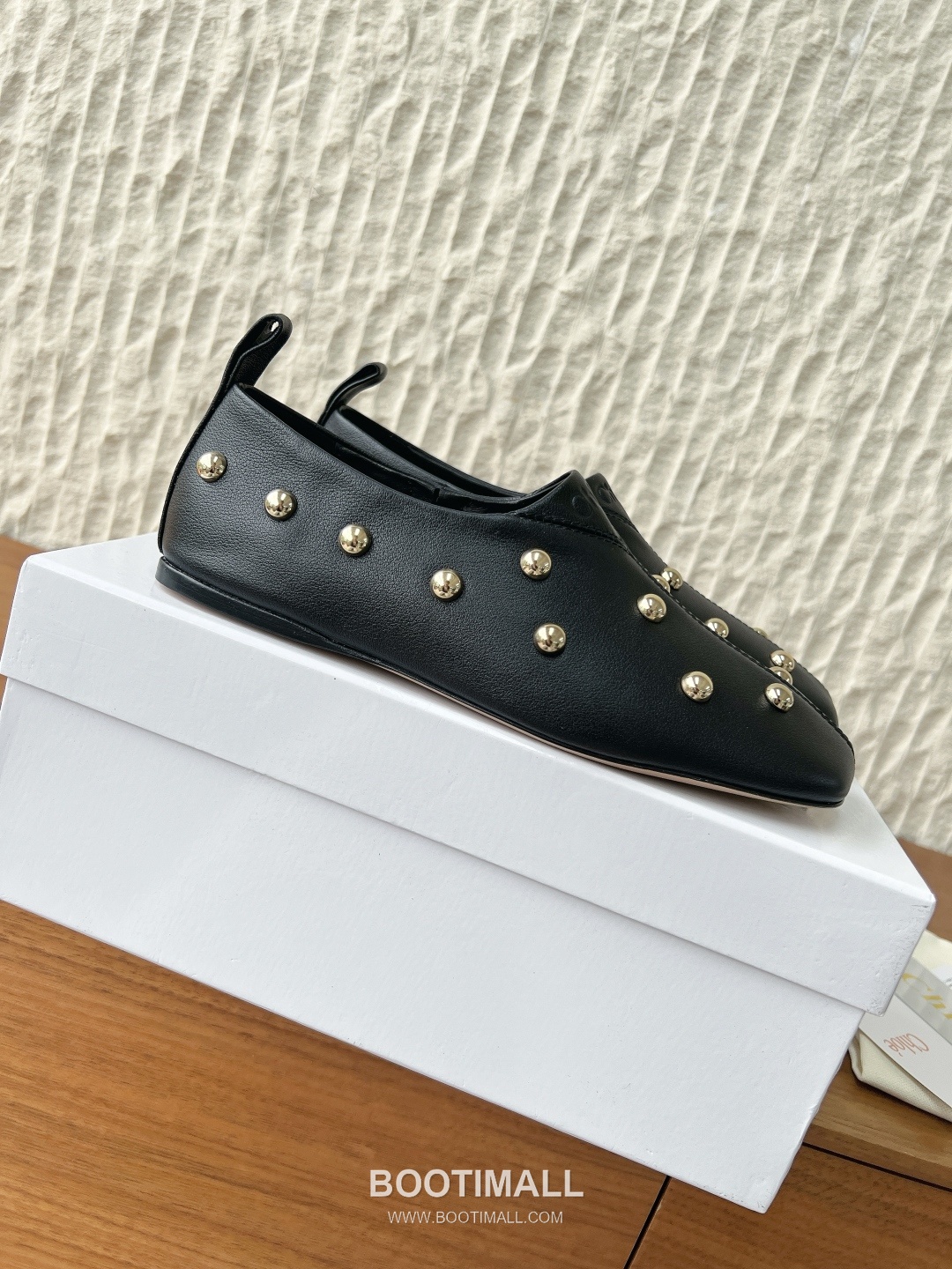 Chloé Leather Studded Ballet Flats 끌로에 레더 스터드 발레 플랫 슈즈 5