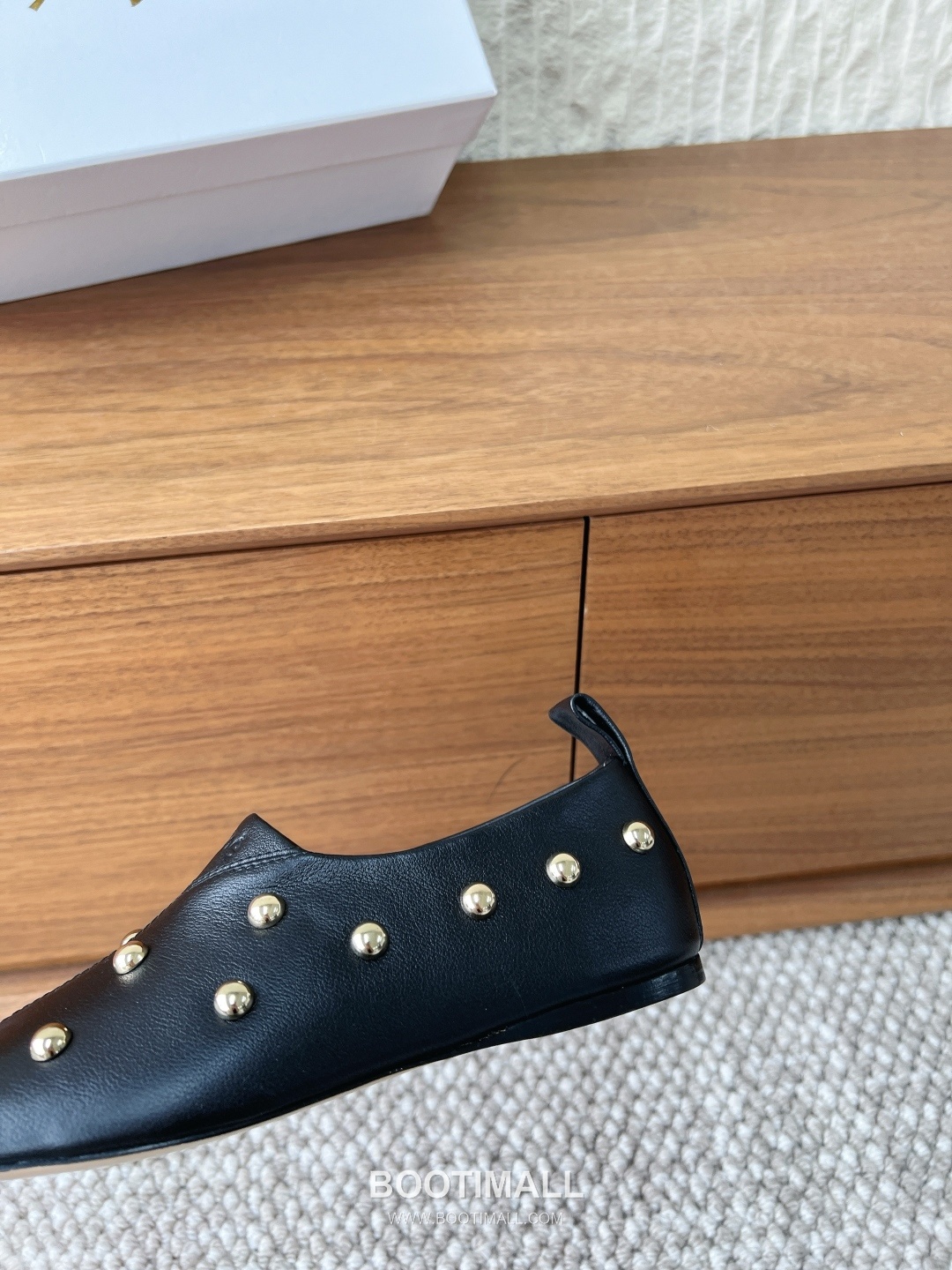 Chloé Leather Studded Ballet Flats 끌로에 레더 스터드 발레 플랫 슈즈 7