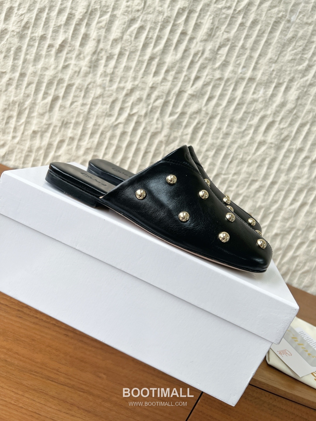 Chloé Leather Studded Ballet Flats 끌로에 레더 스터드 발레 플랫 슈즈 4