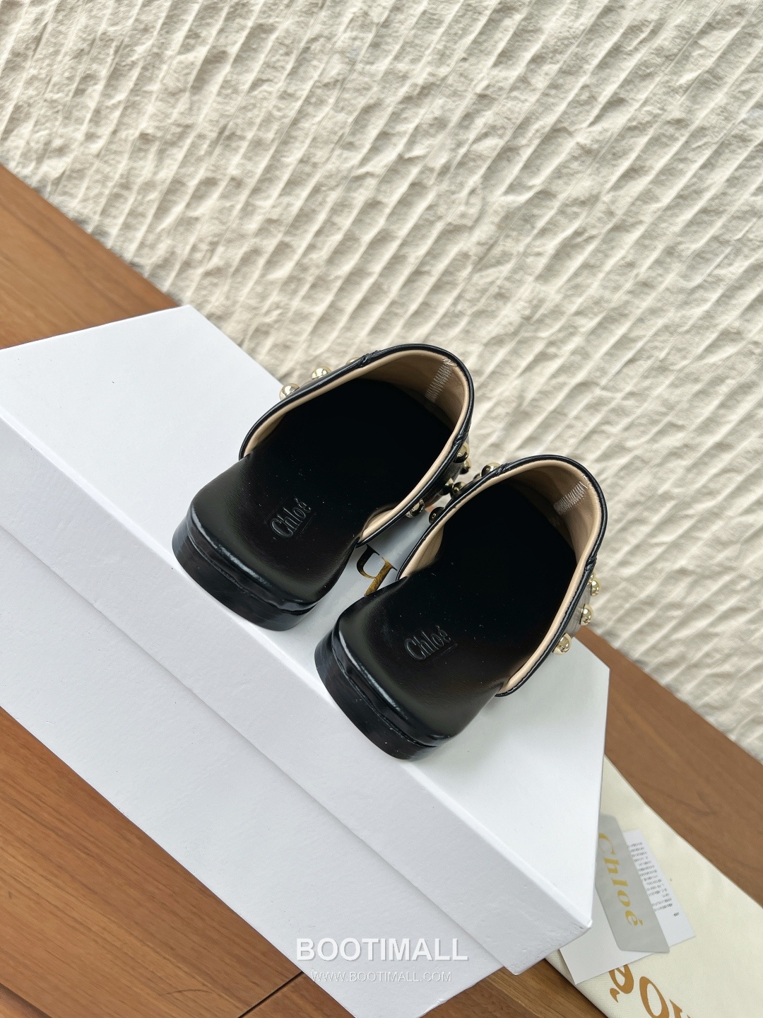 Chloé Leather Studded Ballet Flats 끌로에 레더 스터드 발레 플랫 슈즈 5