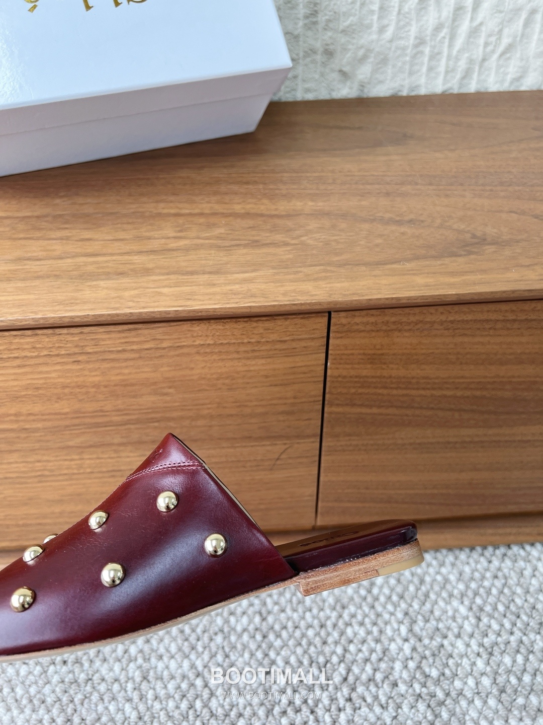 Chloé Leather Studded Ballet Flats 끌로에 레더 스터드 발레 플랫 슈즈 7