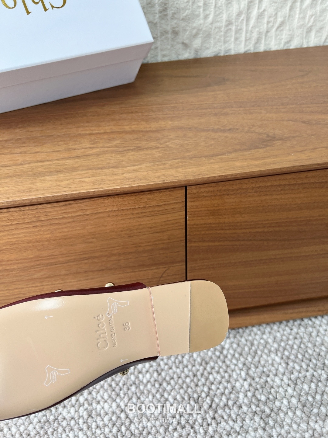 Chloé Leather Studded Ballet Flats 끌로에 레더 스터드 발레 플랫 슈즈 9