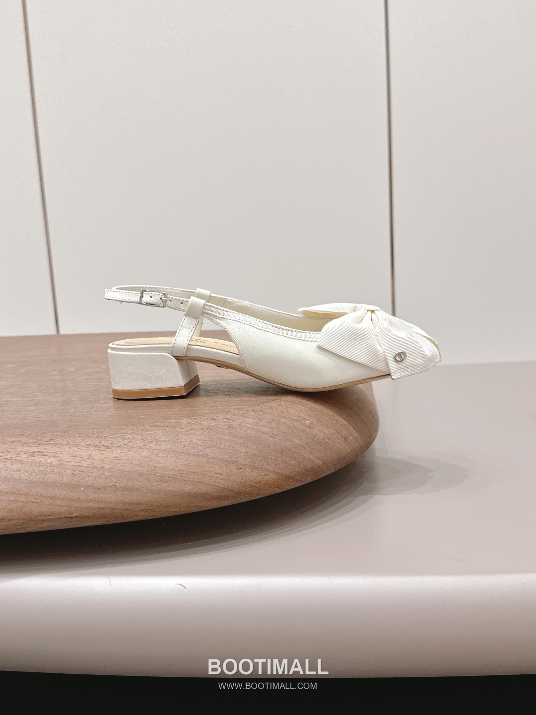 Dior Leather Bow Slingback Mid Heel Pumps 디올 레더 보우 슬링백 미드힐 펌프스 5