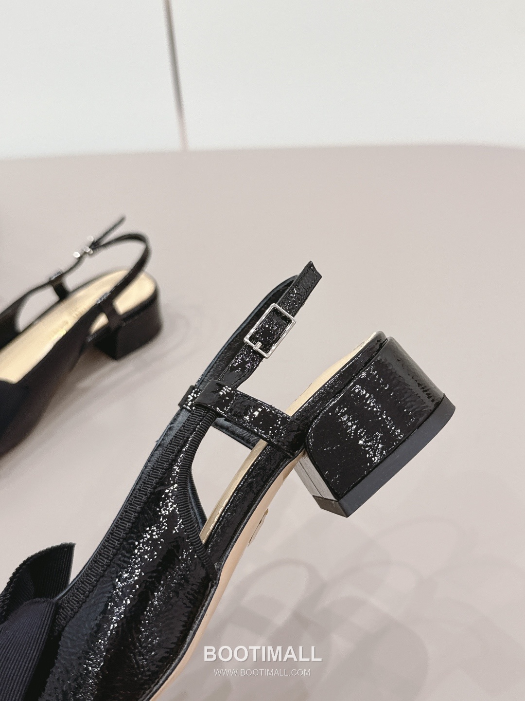 Dior Leather Bow Slingback Mid Heel Pumps 디올 레더 보우 슬링백 미드힐 펌프스 8