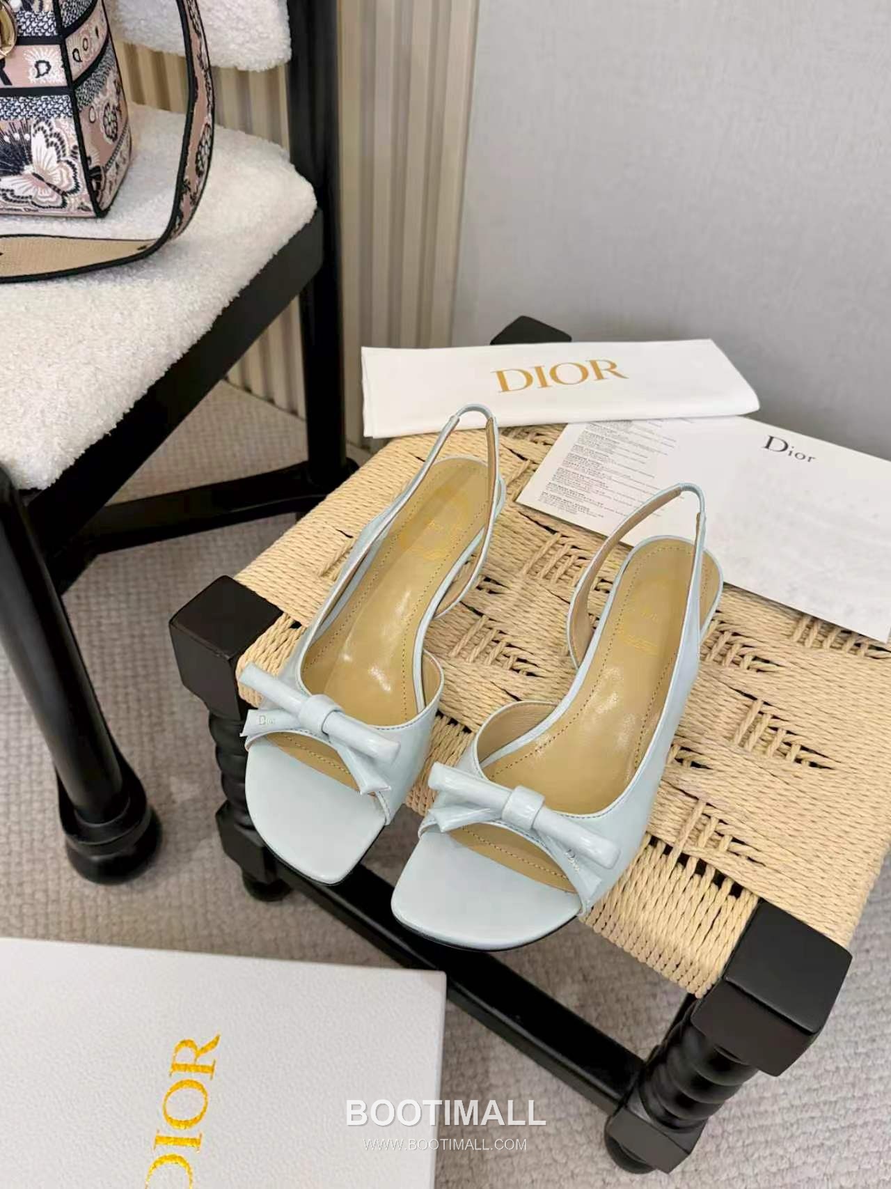 Dior J'Adior Patent Leather Silk Open Toe Slingback Heeled Sandals 디올 자디올 페이턴트 레더 실크 오픈토 슬링백 힐 샌들 1