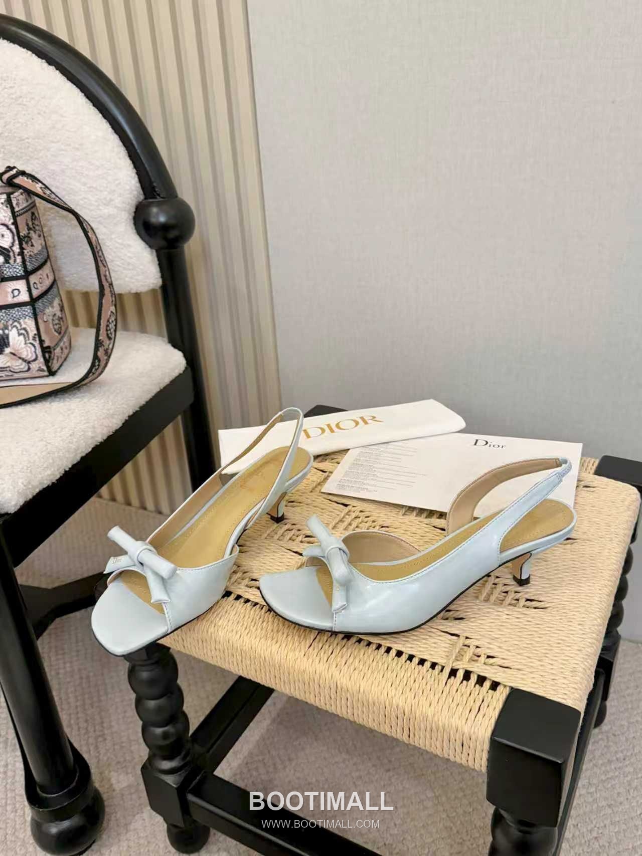 Dior J'Adior Patent Leather Silk Open Toe Slingback Heeled Sandals 디올 자디올 페이턴트 레더 실크 오픈토 슬링백 힐 샌들 2