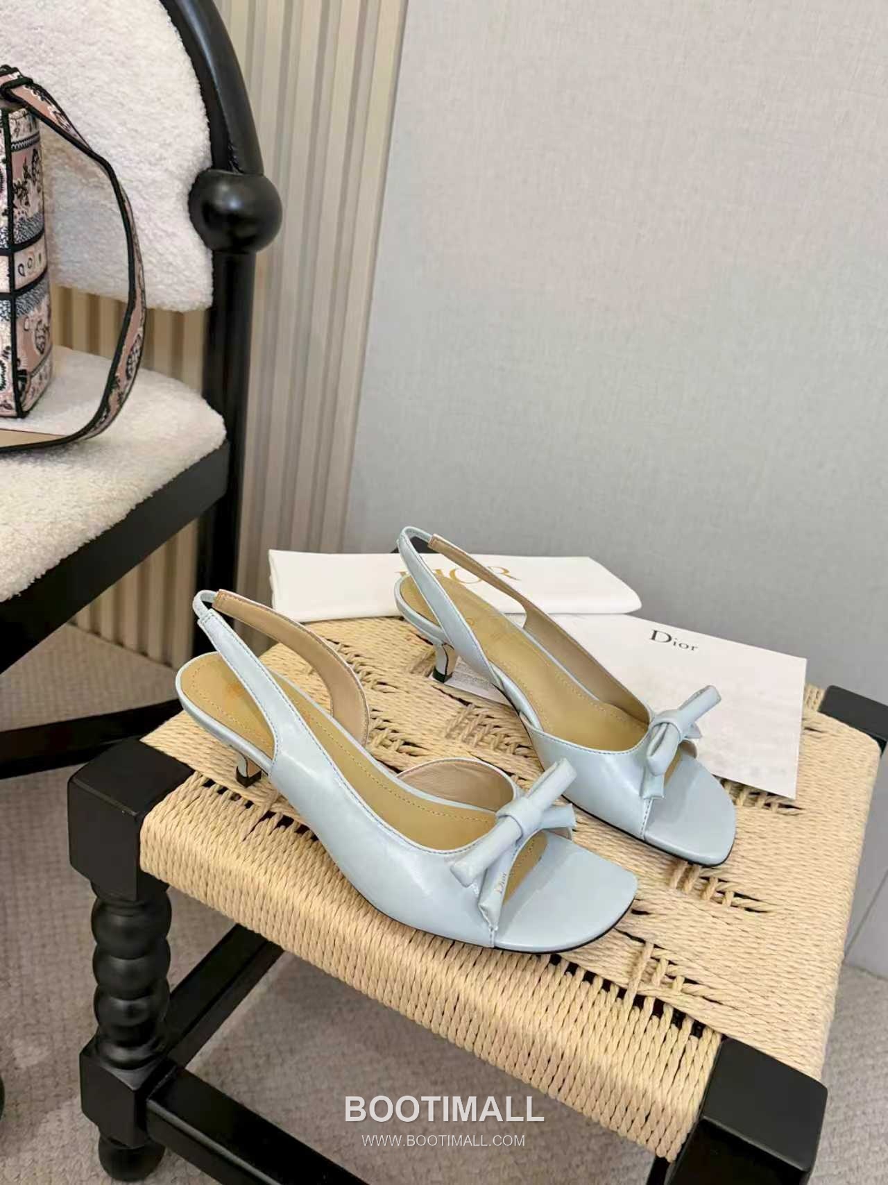 Dior J'Adior Patent Leather Silk Open Toe Slingback Heeled Sandals 디올 자디올 페이턴트 레더 실크 오픈토 슬링백 힐 샌들 3