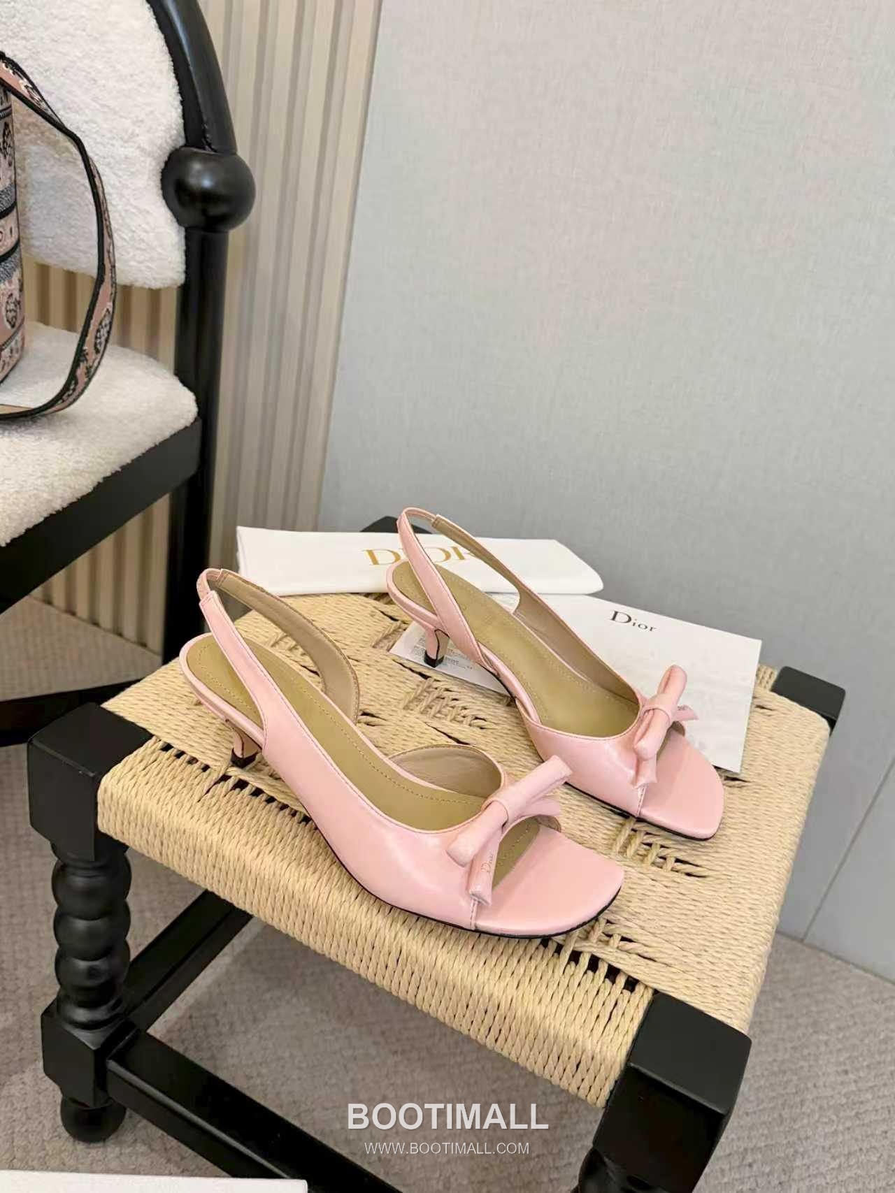 Dior J'Adior Patent Leather Silk Open Toe Slingback Heeled Sandals 디올 자디올 페이턴트 레더 실크 오픈토 슬링백 힐 샌들 2