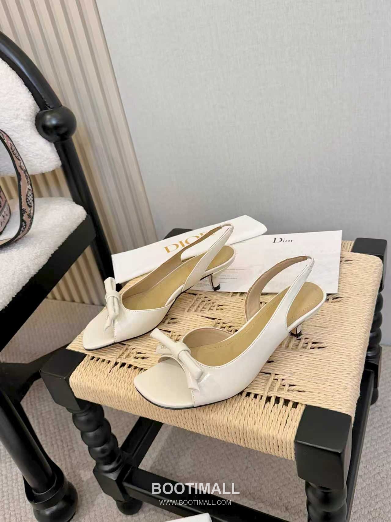 Dior J'Adior Patent Leather Silk Open Toe Slingback Heeled Sandals 디올 자디올 페이턴트 레더 실크 오픈토 슬링백 힐 샌들 4