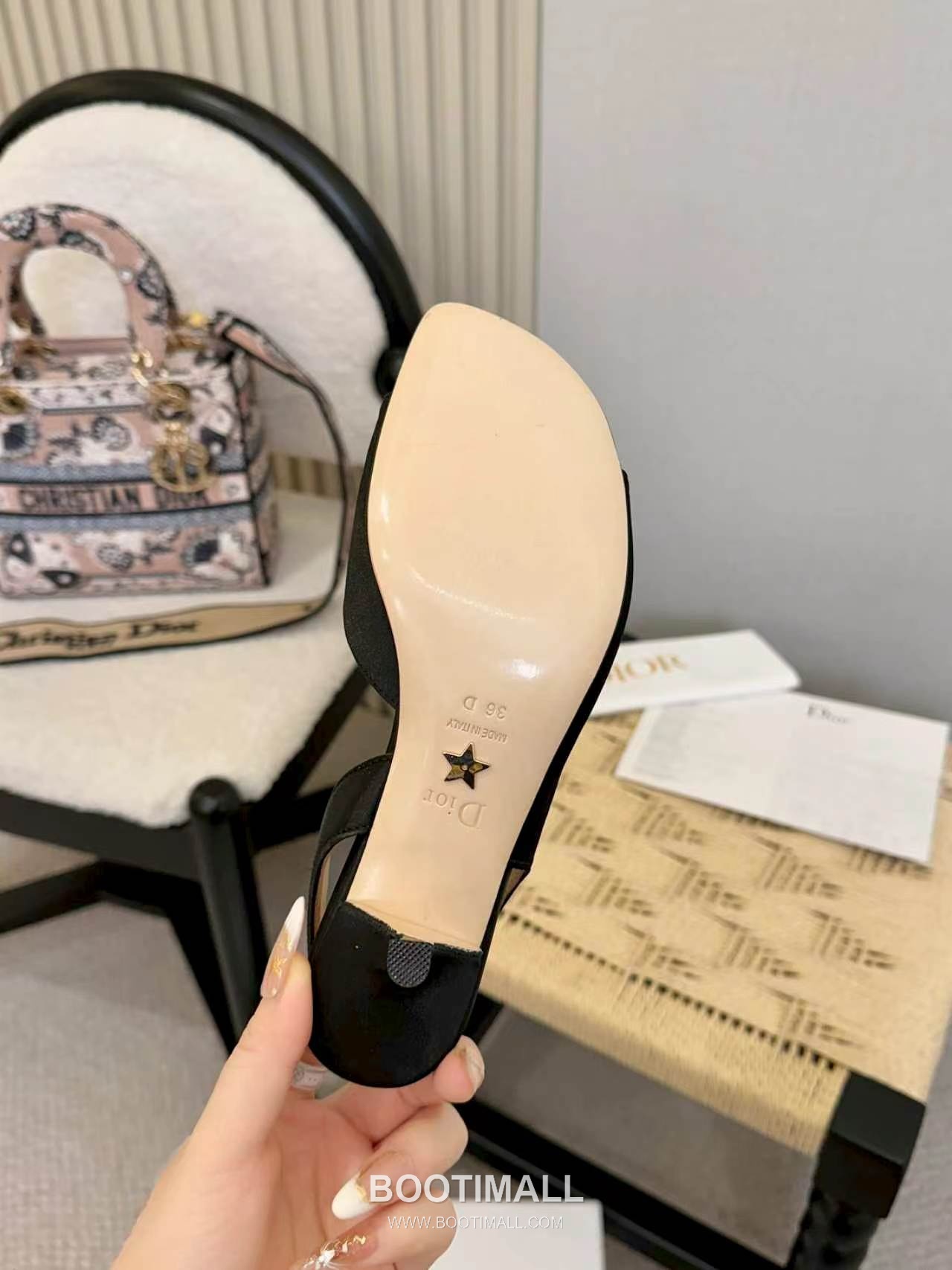 Dior J'Adior Patent Leather Silk Open Toe Slingback Heeled Sandals 디올 자디올 페이턴트 레더 실크 오픈토 슬링백 힐 샌들 5