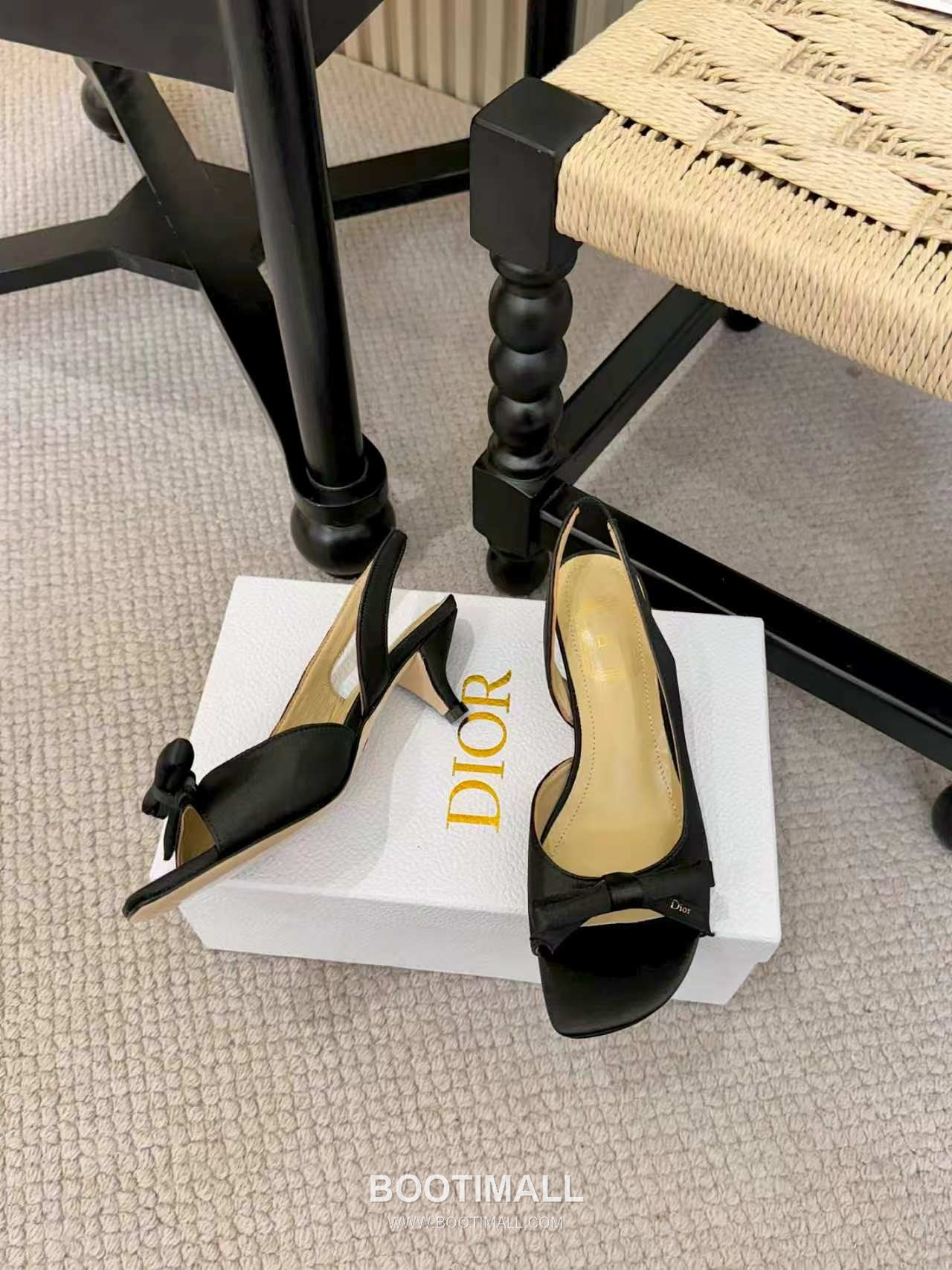 Dior J'Adior Patent Leather Silk Open Toe Slingback Heeled Sandals 디올 자디올 페이턴트 레더 실크 오픈토 슬링백 힐 샌들 6