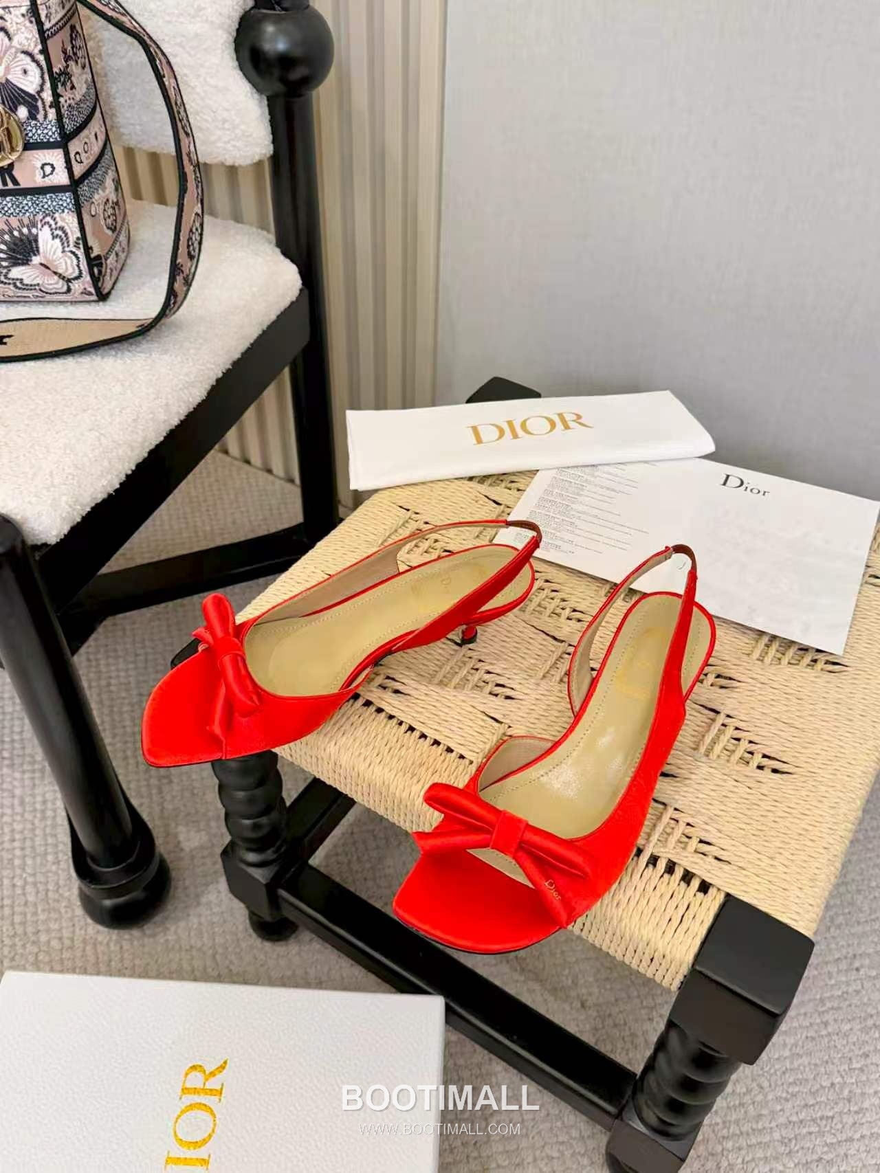 Dior J'Adior Patent Leather Silk Open Toe Slingback Heeled Sandals 디올 자디올 페이턴트 레더 실크 오픈토 슬링백 힐 샌들 5
