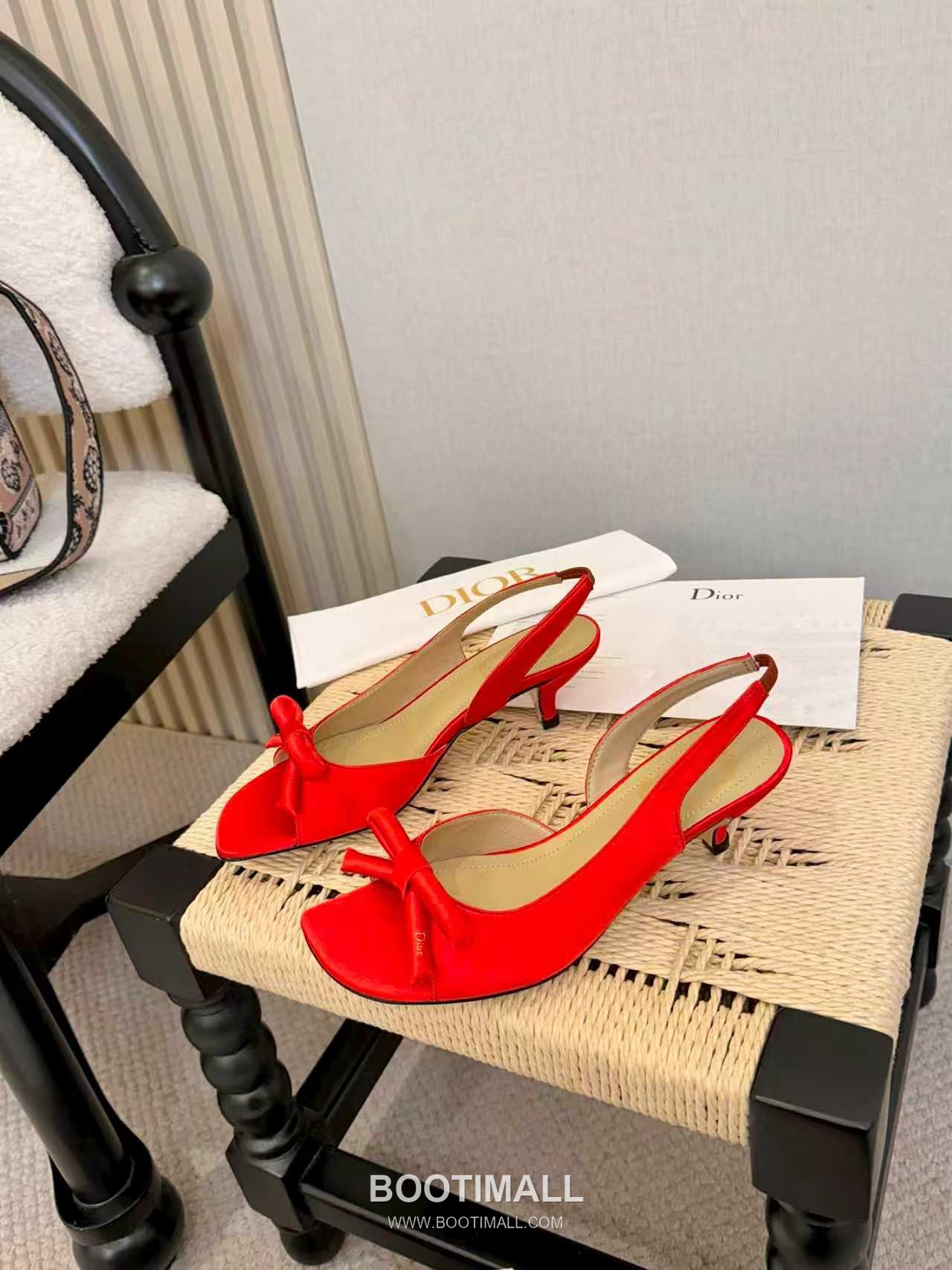 Dior J'Adior Patent Leather Silk Open Toe Slingback Heeled Sandals 디올 자디올 페이턴트 레더 실크 오픈토 슬링백 힐 샌들 6