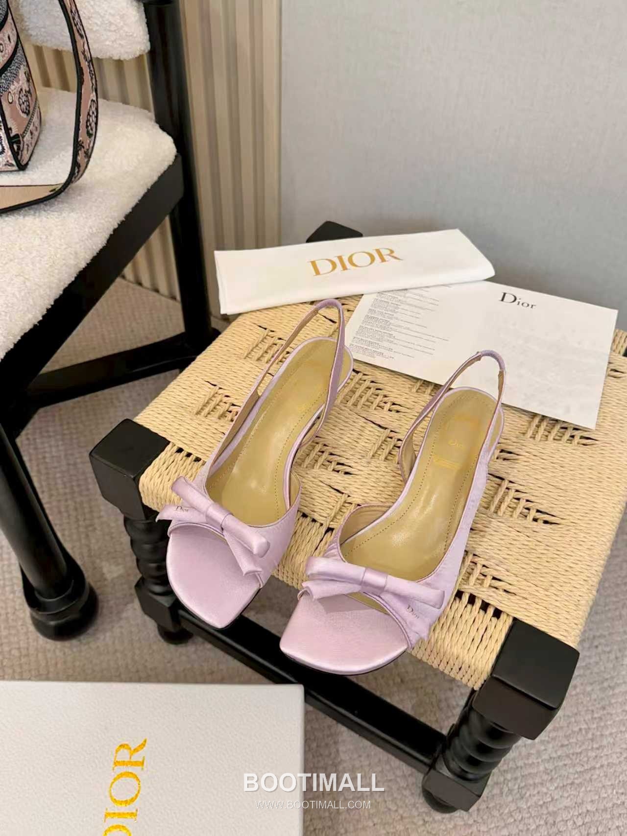 Dior J'Adior Patent Leather Silk Open Toe Slingback Heeled Sandals 디올 자디올 페이턴트 레더 실크 오픈토 슬링백 힐 샌들 2