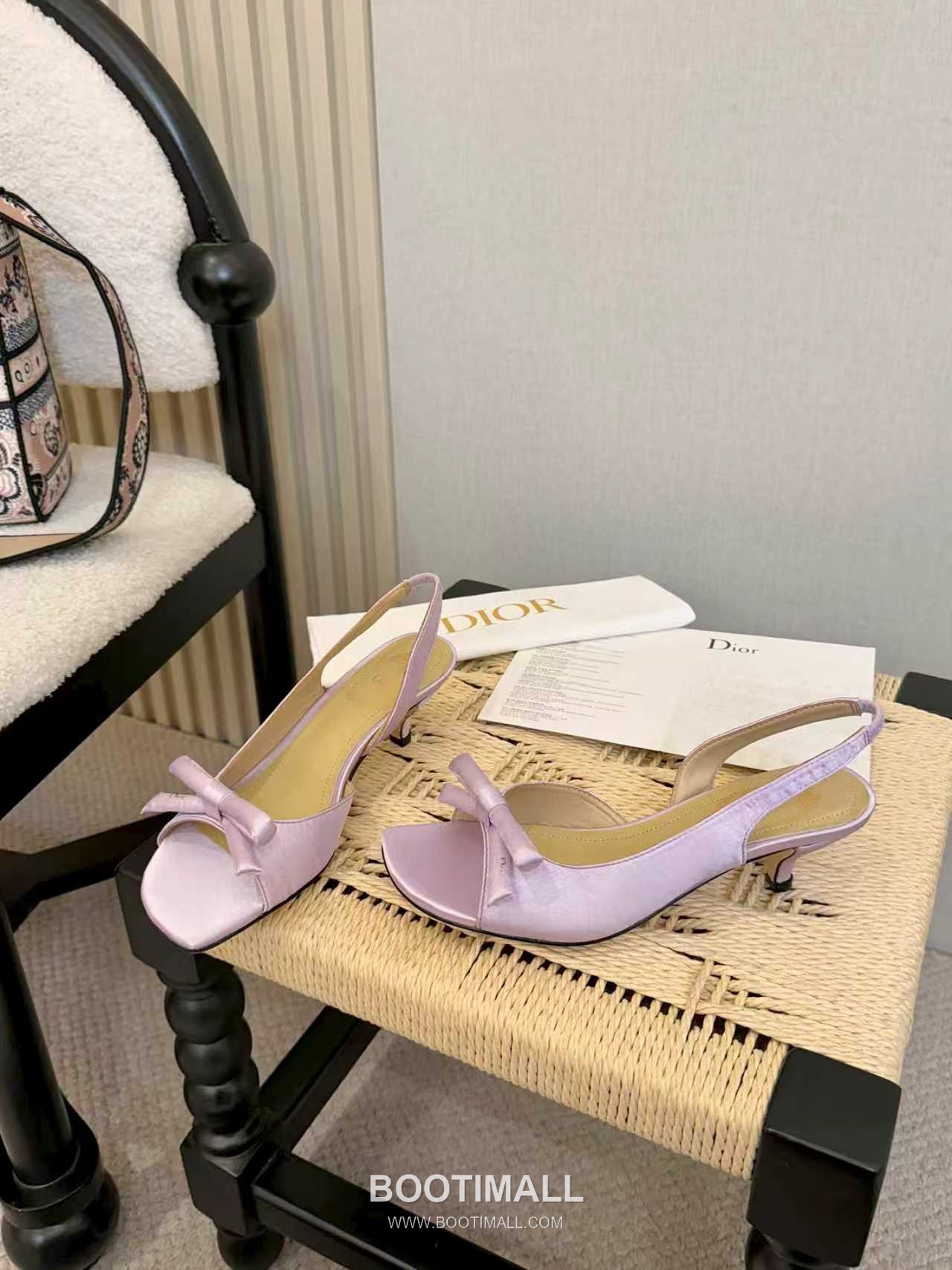 Dior J'Adior Patent Leather Silk Open Toe Slingback Heeled Sandals 디올 자디올 페이턴트 레더 실크 오픈토 슬링백 힐 샌들 4