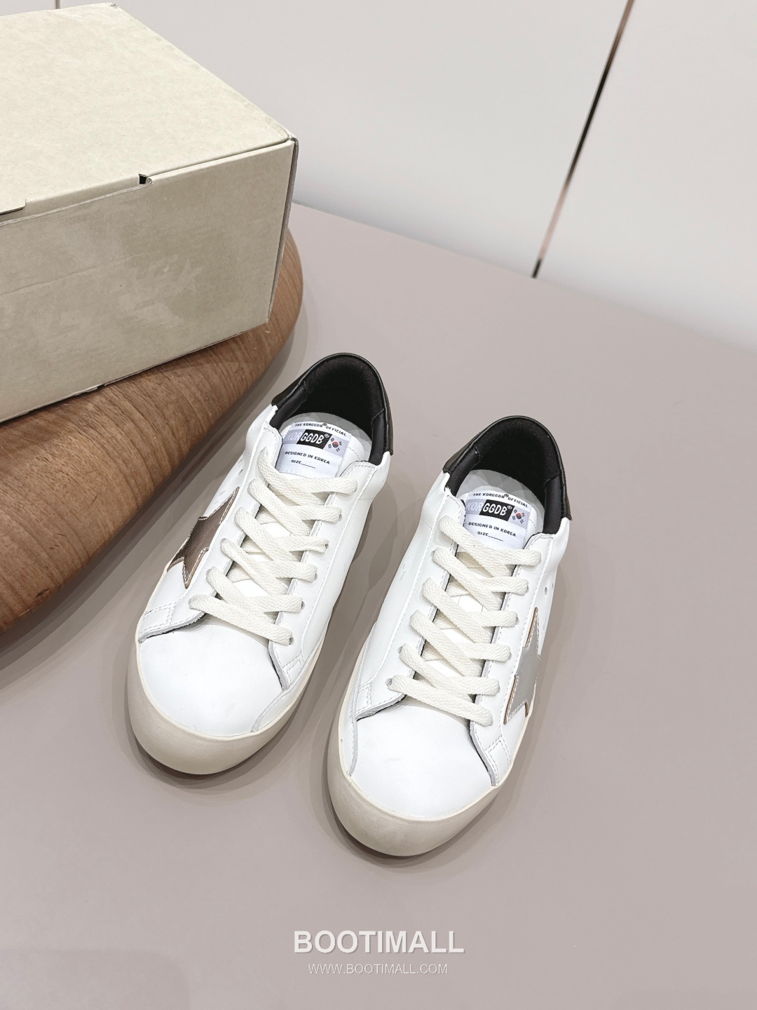 Golden Goose Space Star Leather Distressed Chunky Sneakers 골든구스 스페이스 스타 레더 디스트레스드 청키 스니커즈 1