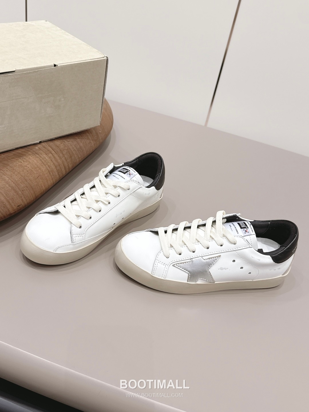 Golden Goose Space Star Leather Distressed Chunky Sneakers 골든구스 스페이스 스타 레더 디스트레스드 청키 스니커즈 2